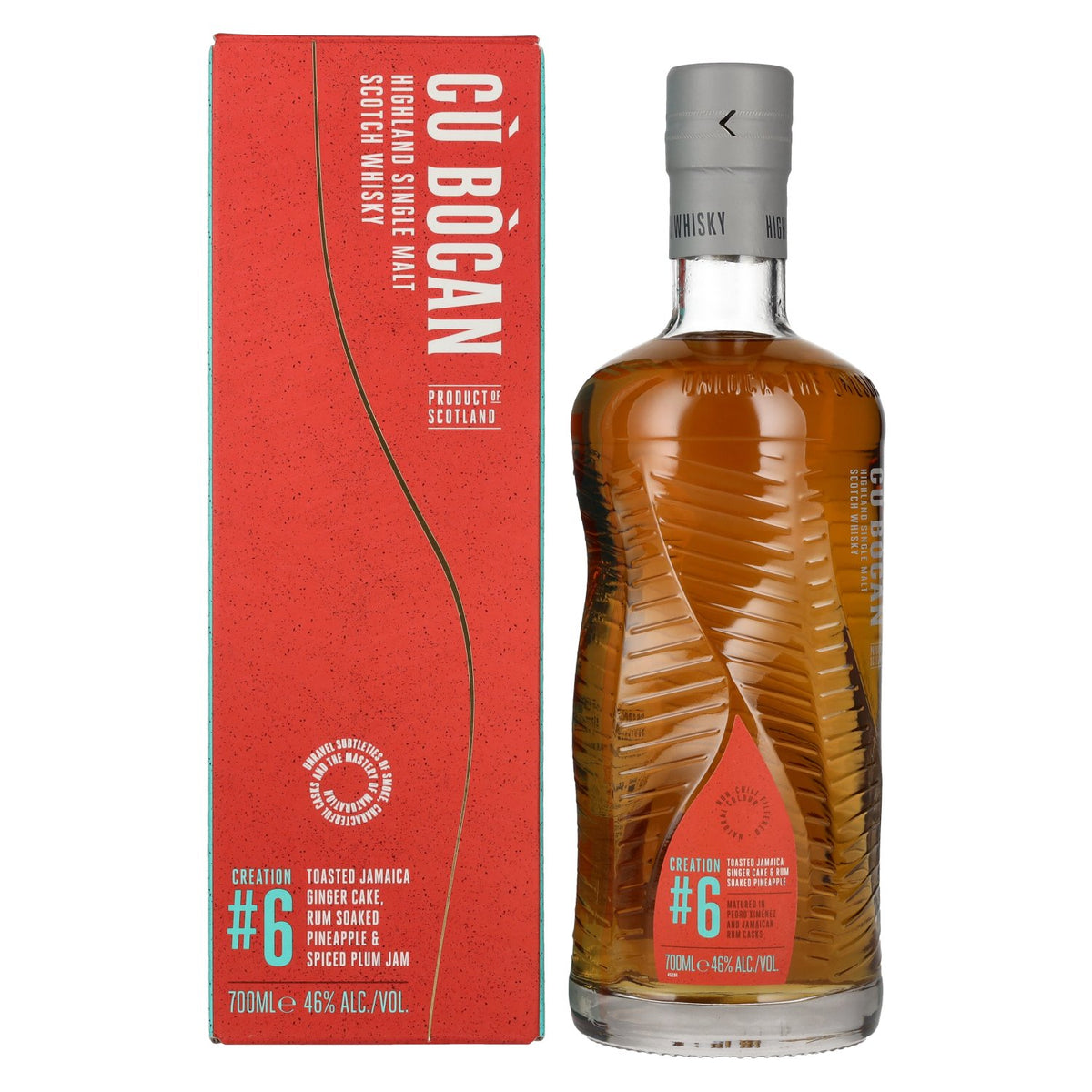 Tomatin CÙ BÒCAN Creation #6 Highland Single Malt 46% vol. 0,7 l in geschenkverpakking