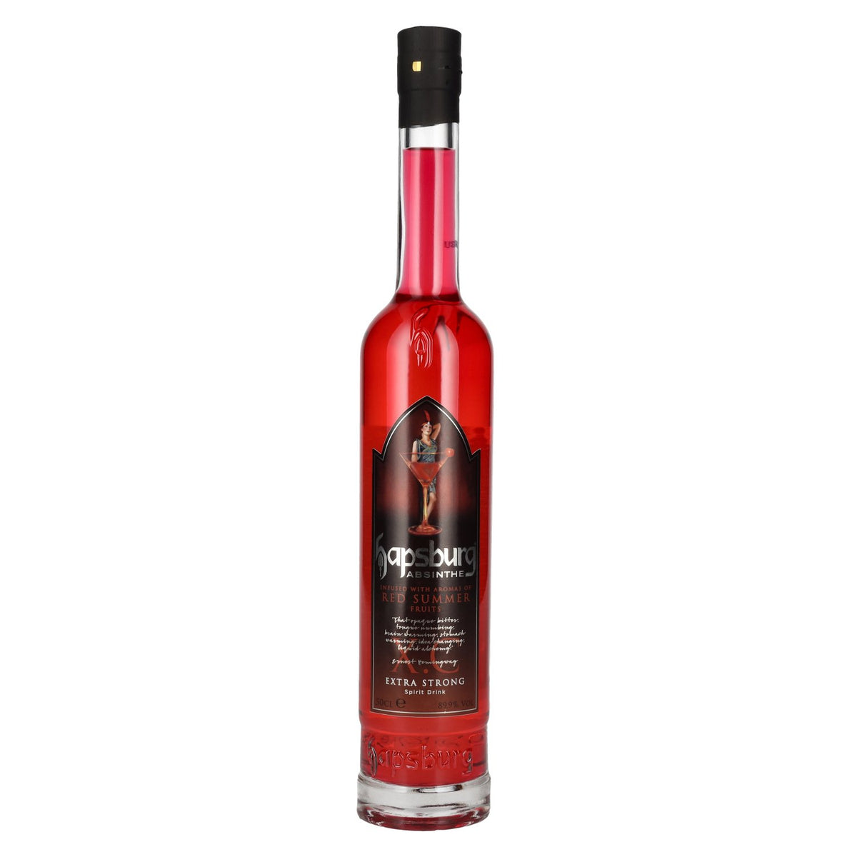 Hapsburg Absinthe X.C EXTRA STRONG Red Summer Fruits 89,9 % vol. 0,5 l