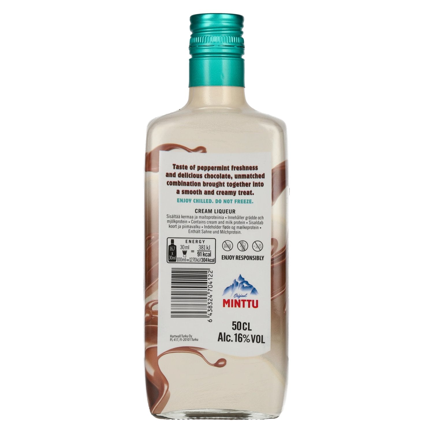 Minttu Cream Chocolate & Mint Flavoured Cream Liqueur 16% Vol. 0,5l