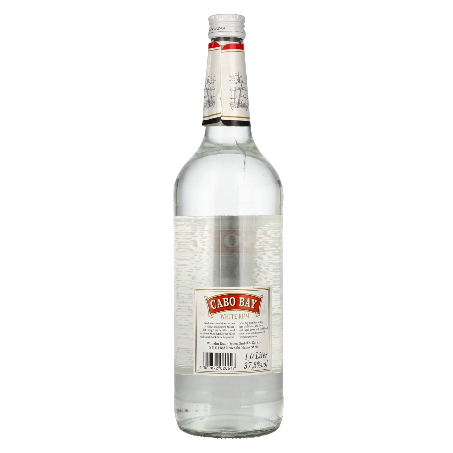 Cabo Bay Superior WITTE RUM 37,5% Vol. 1l