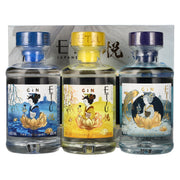 Etsu Gin-set 43,7% vol. 3 x 0,2 l in geschenkverpakking