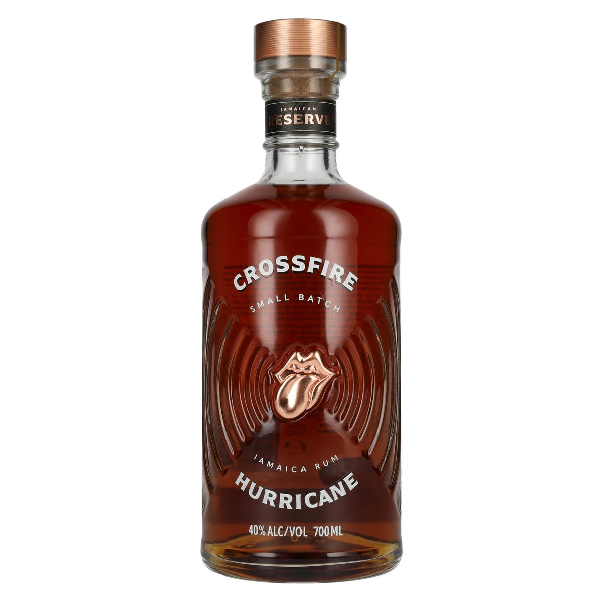 CROSSFIRE HURRICANE x ROLLING STONES Reserve Small Batch Jamaica Rum 40% Vol. 0,7l