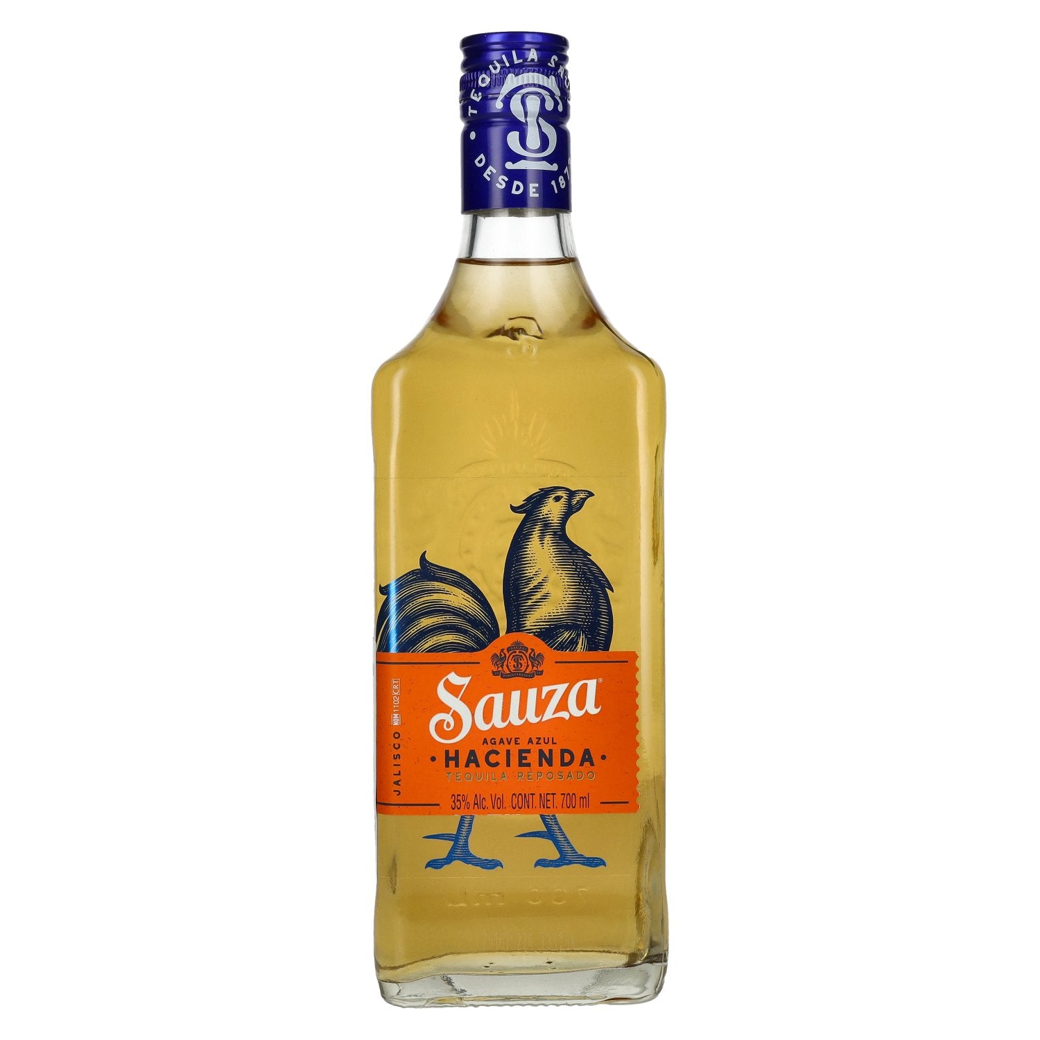 Sauza Hacienda Tequila Reposado Agave Azul 35% vol. 0.7 l