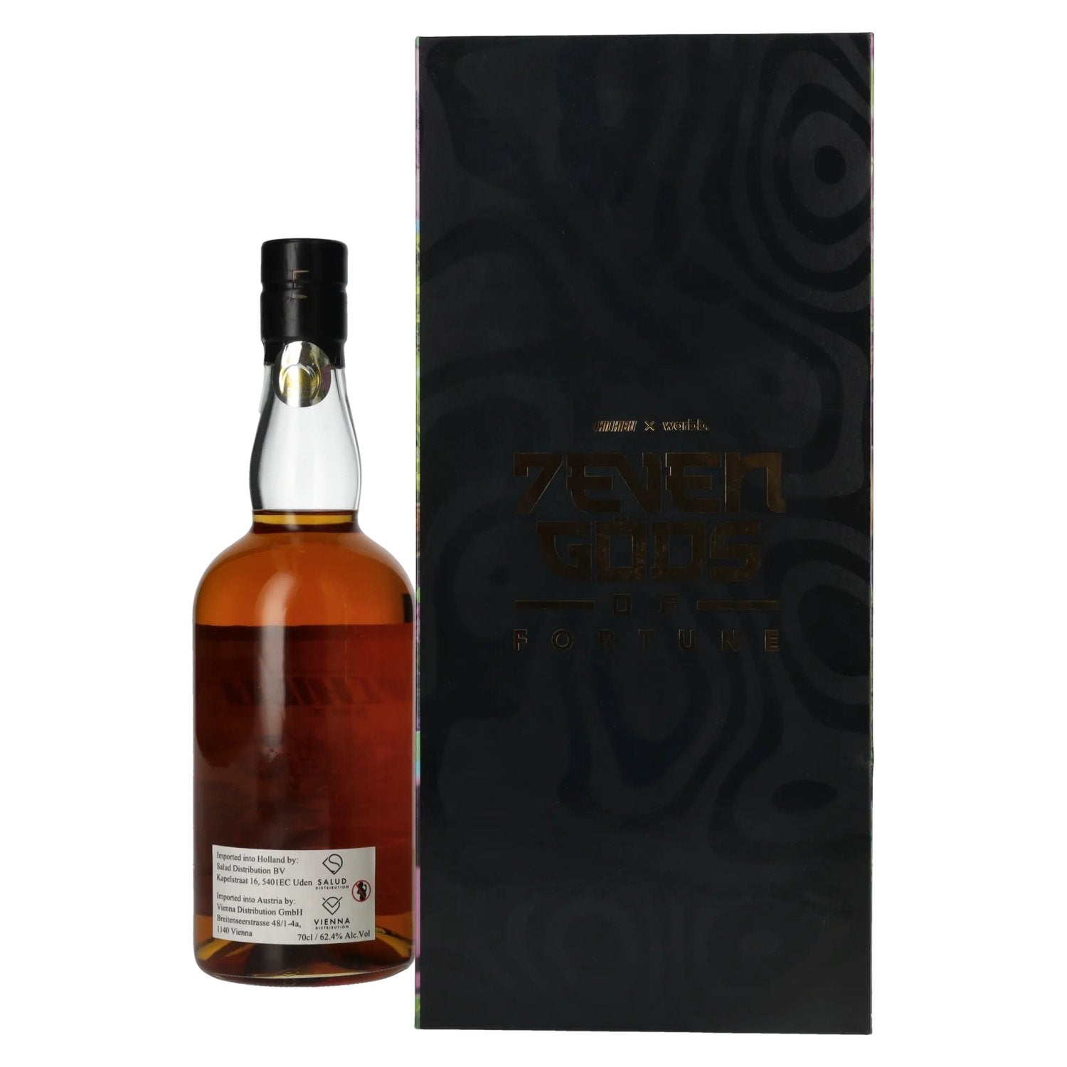 Chichibu 7EVEN Gods of Fortune Benzaiten Single Malt Japanse Whisky 2016 62,4% Vol. 0,7l in geschenkverpakking