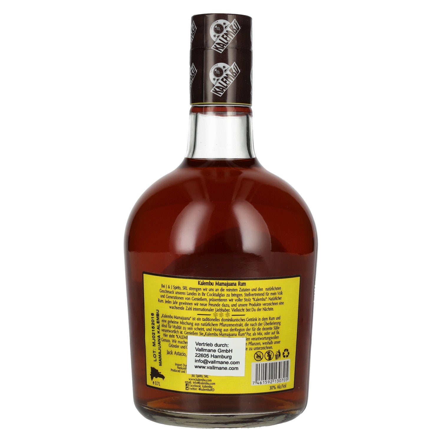 Kalembú Karibischer Mamajuana Rum 30% Vol. 0,7l