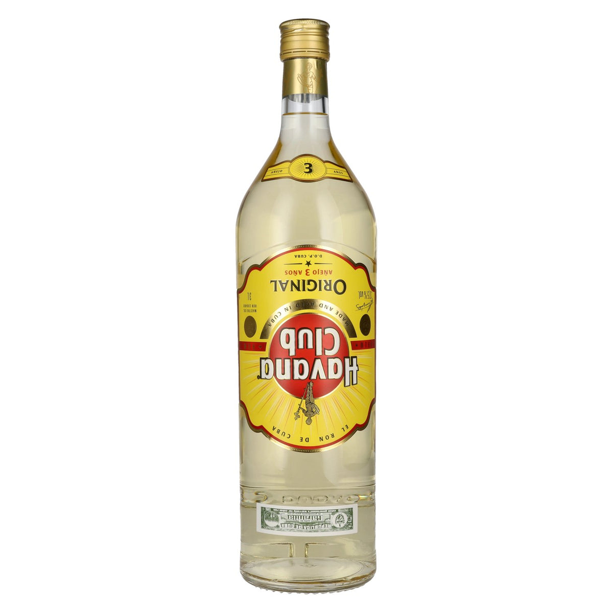 Havana Club Añejo 3 Años Rum 37.5% ABV 3l