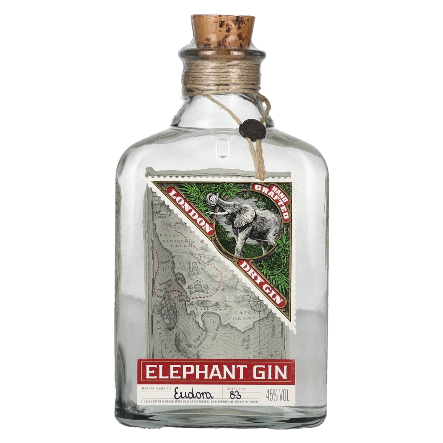 Elephant London Dry Gin 45% ABV 0.5l