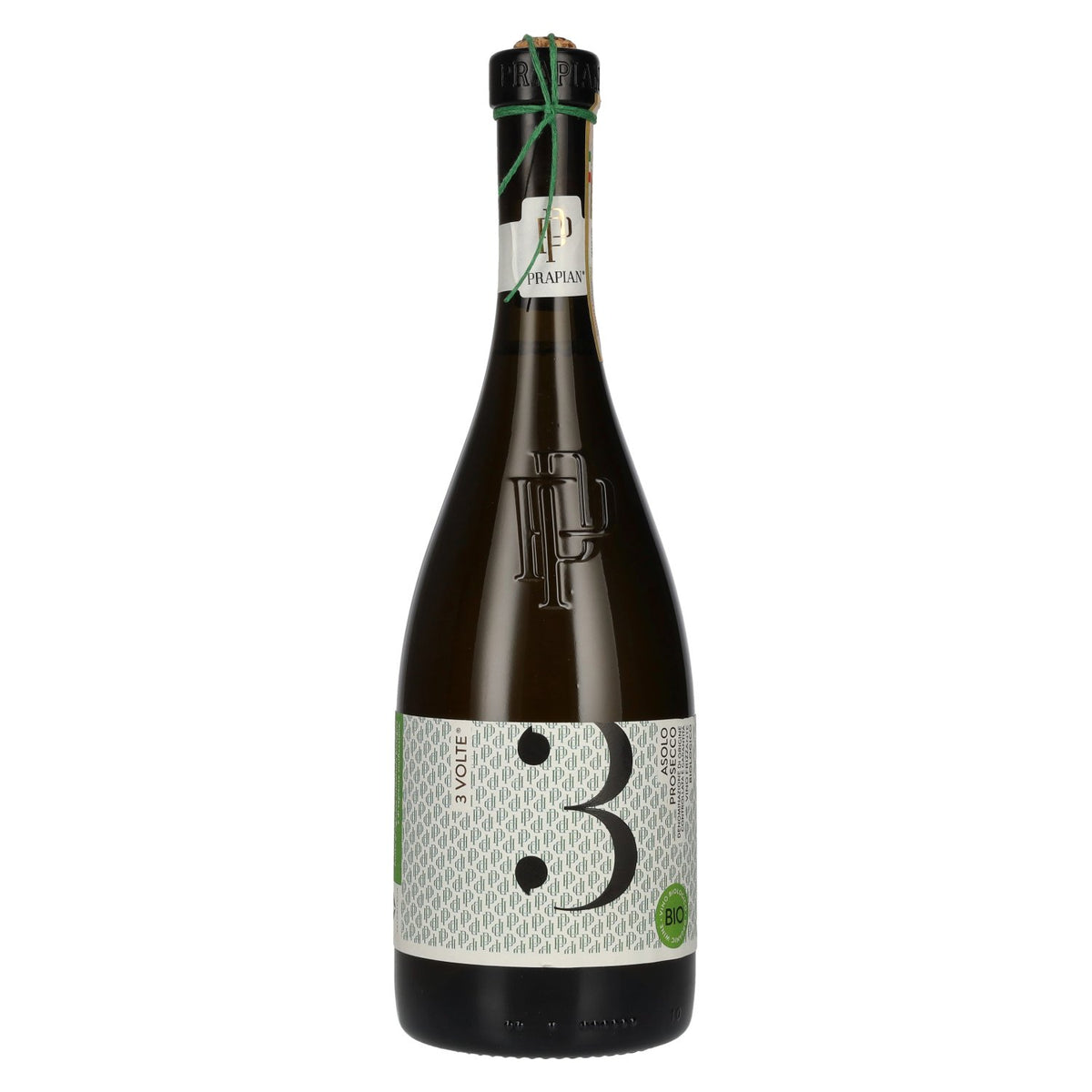 Sacchetto Prapian 3 Volte Asolo Prosecco Vino Frizzante Biologico DOCG 11% Vol. 0,75l