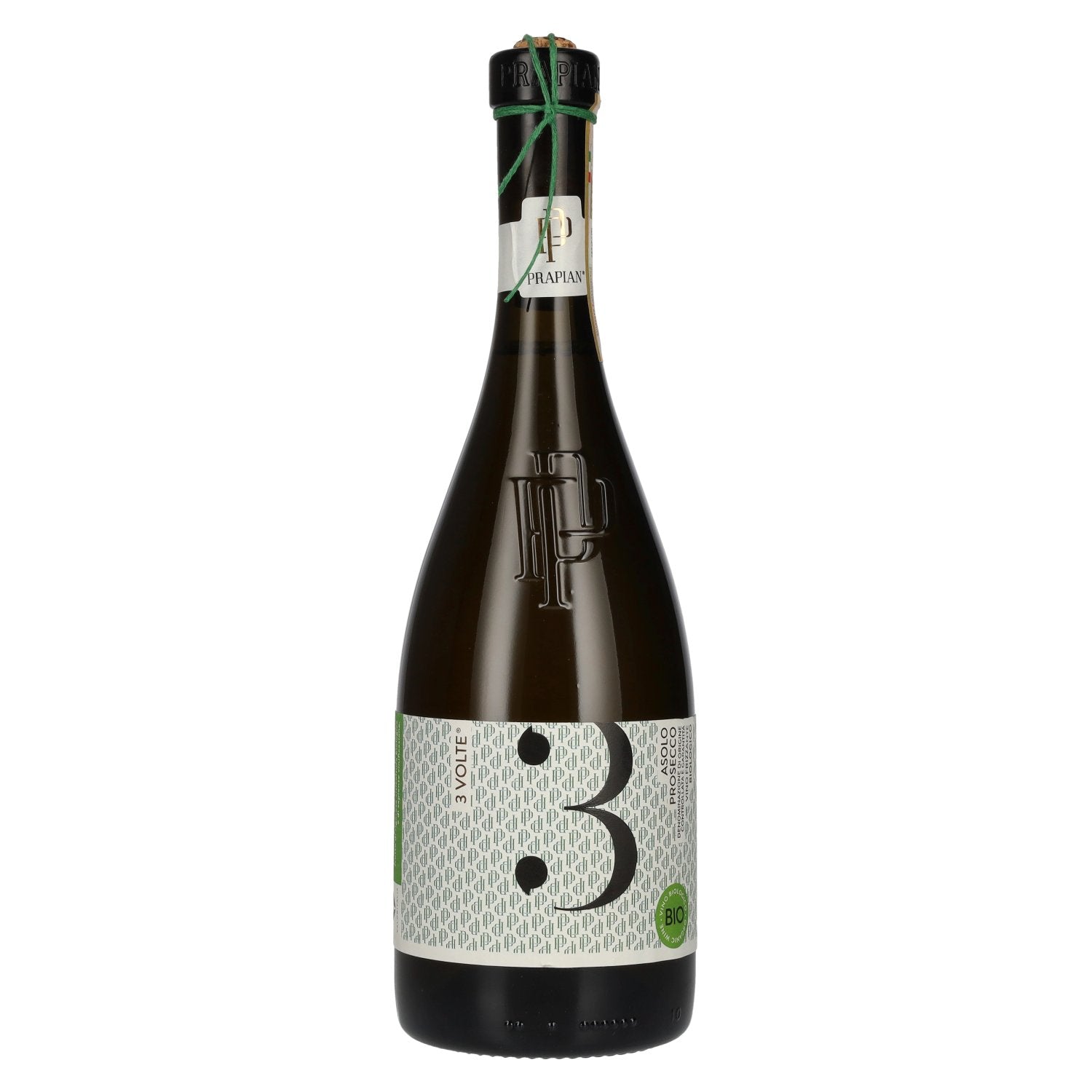 Sacchetto Prapian 3 Volte Asolo Prosecco Organic Sparkling Wine DOCG 11% vol. 0.75 l
