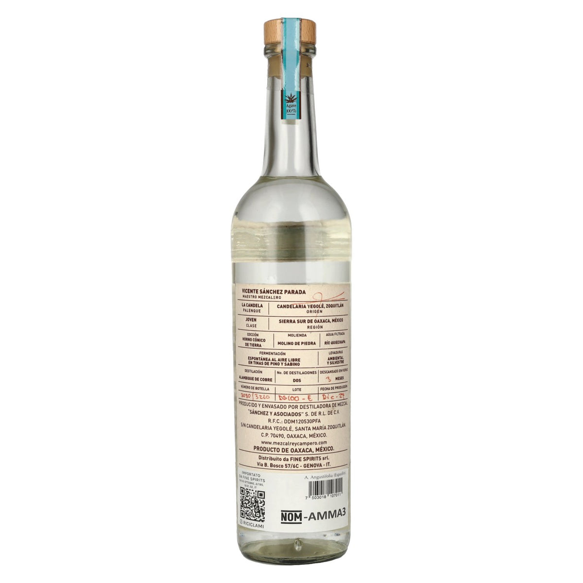 Rey Campero Mezcal ESPADÍN 48,3 % vol. 0,7 l
