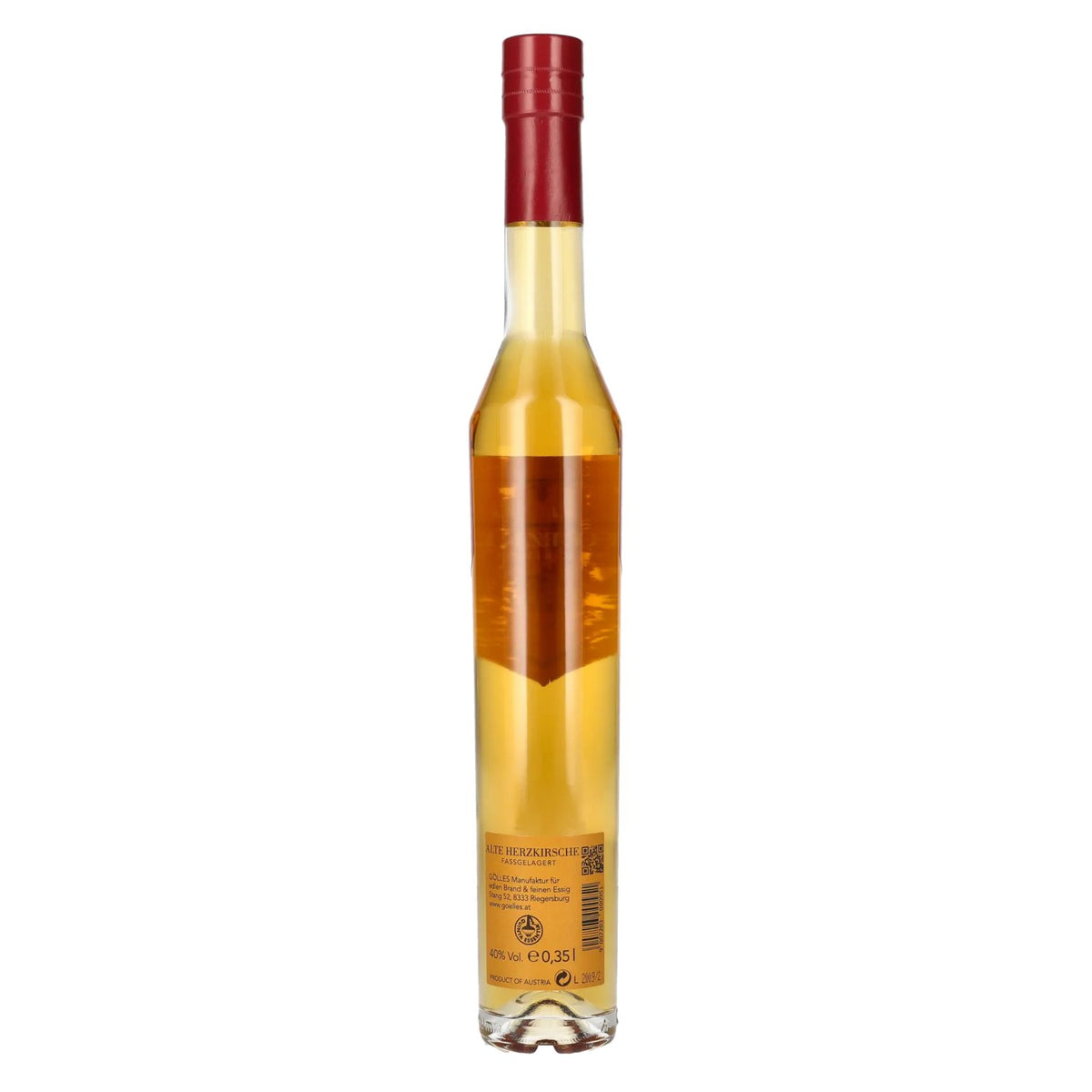 Gölles Alte Herzkirsche, aged in oak barrels, 40% vol., 0.35l