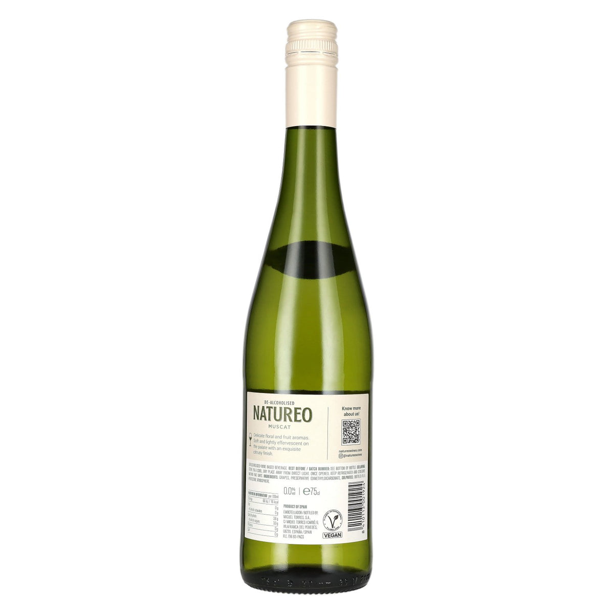 Torres Natureo Muscat, alcohol-free 2025, 0.75 l