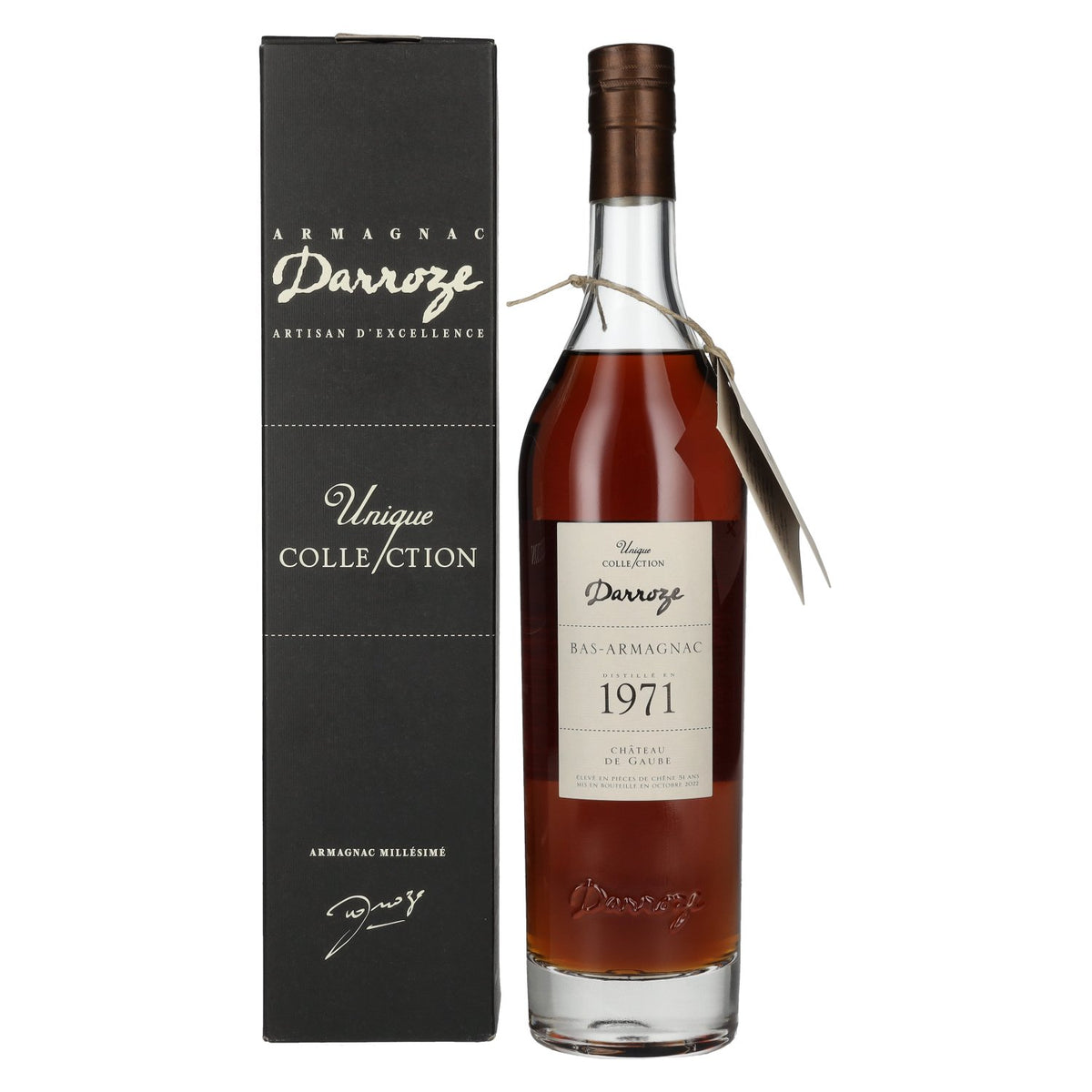 Armagnac Darroze Bas Armagnac Château De Gaube 1971 41% vol. 0,7 l in geschenkverpakking
