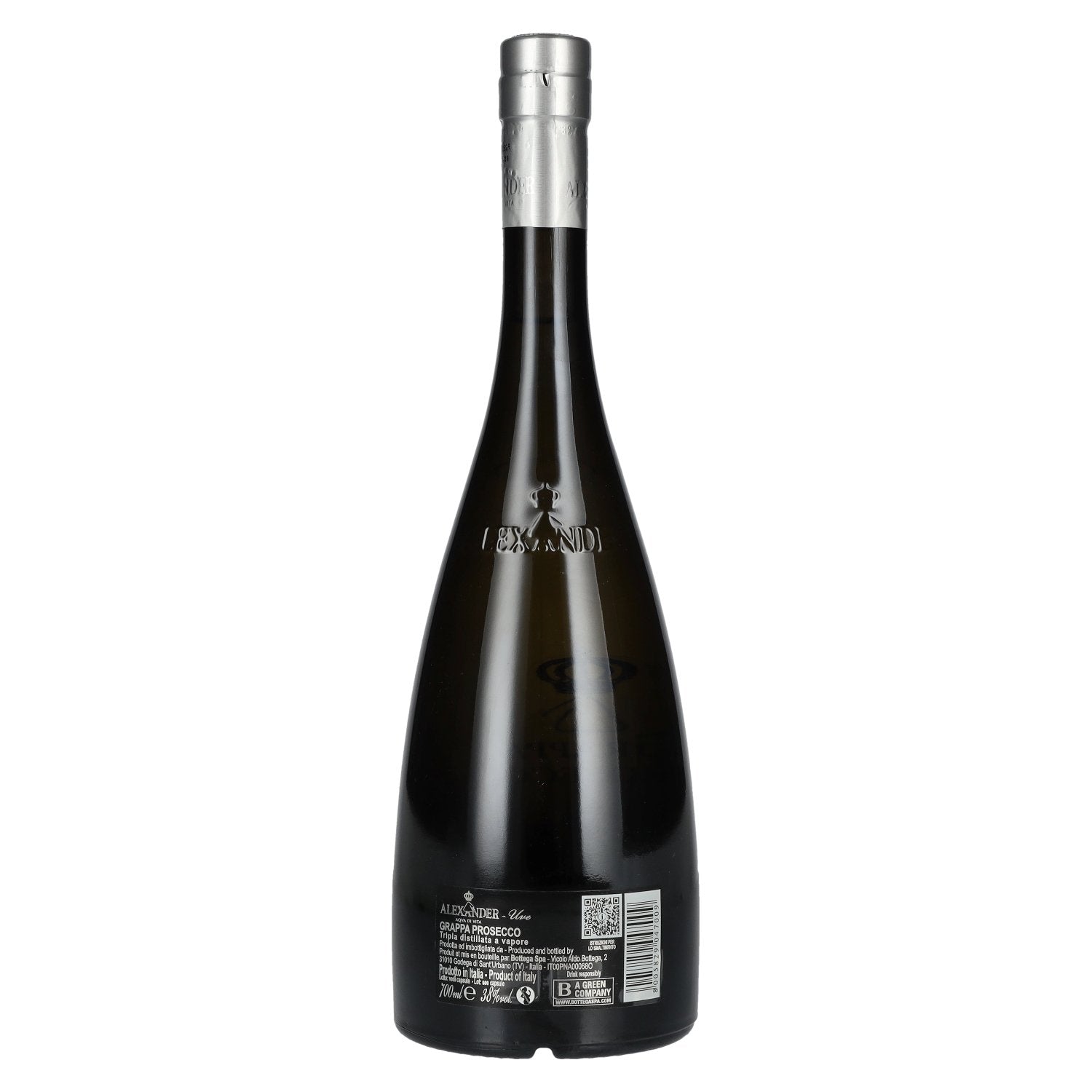 ALEXANDER Aqva Di Vita Grappa Prosecco 38% Vol. 0,7l