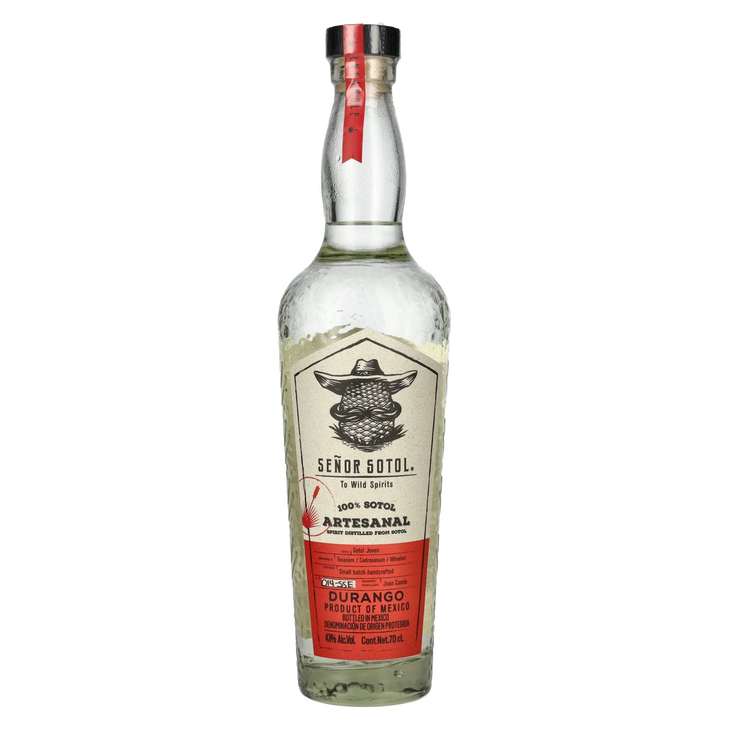 Señor Sotol Durango 100% Sotol Artesanal DOP 43% vol. 0,7l