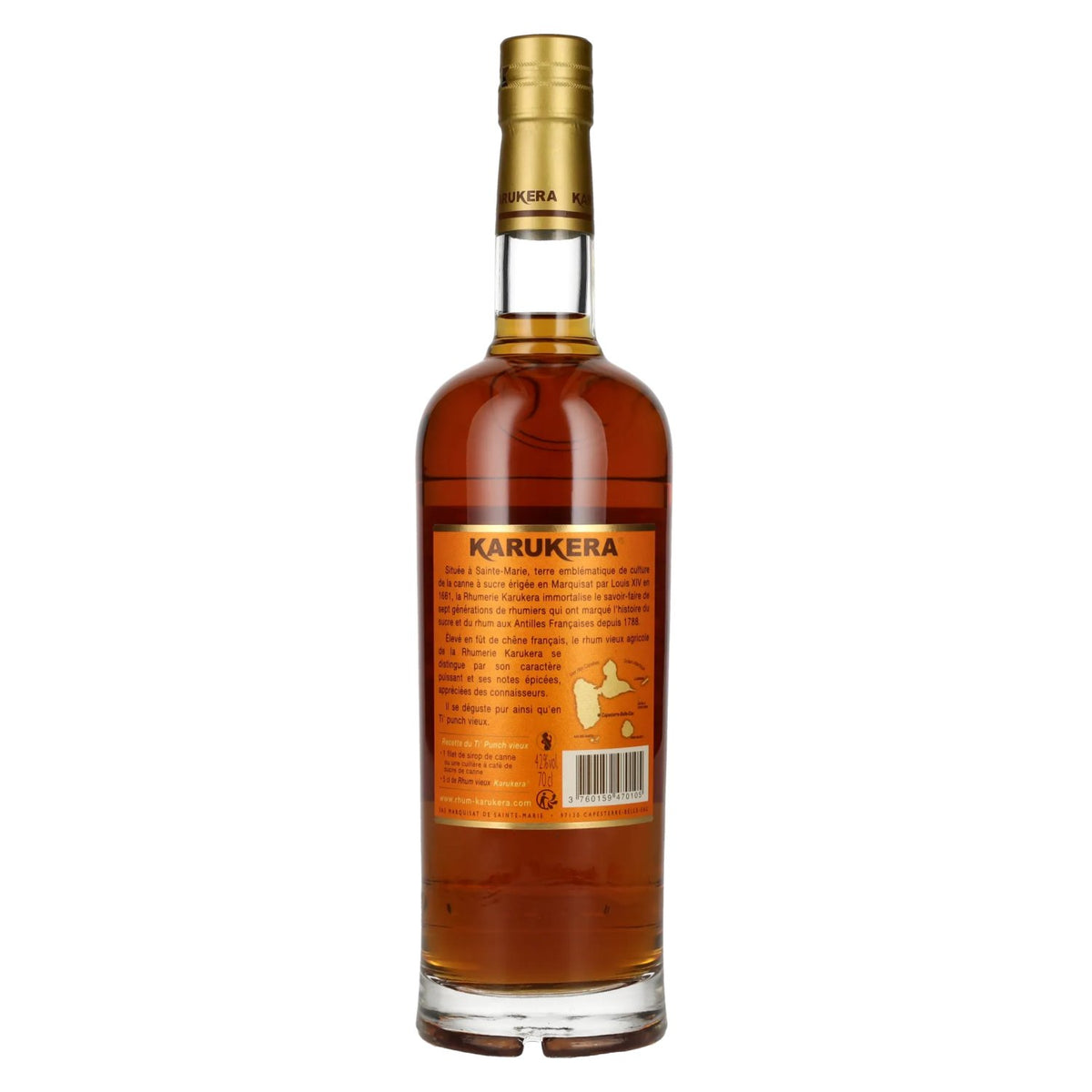 Karukera Rhum Vieux Agricole 42% Vol. 0,7l