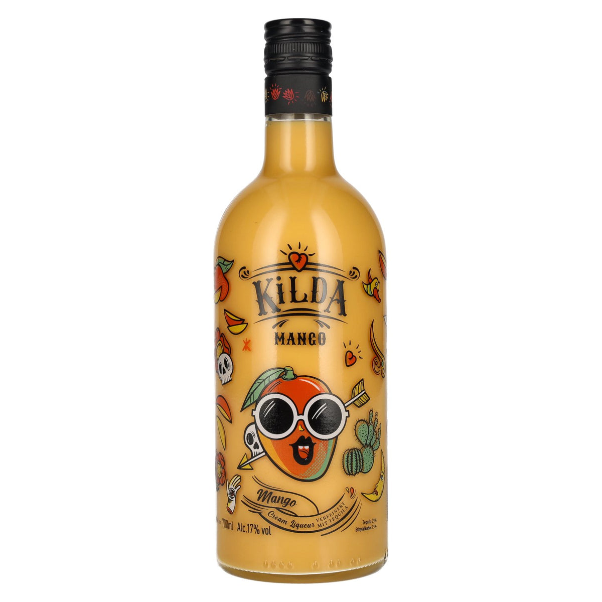 Kilda Mango Cream Liqueur 17% ABV 0.7l