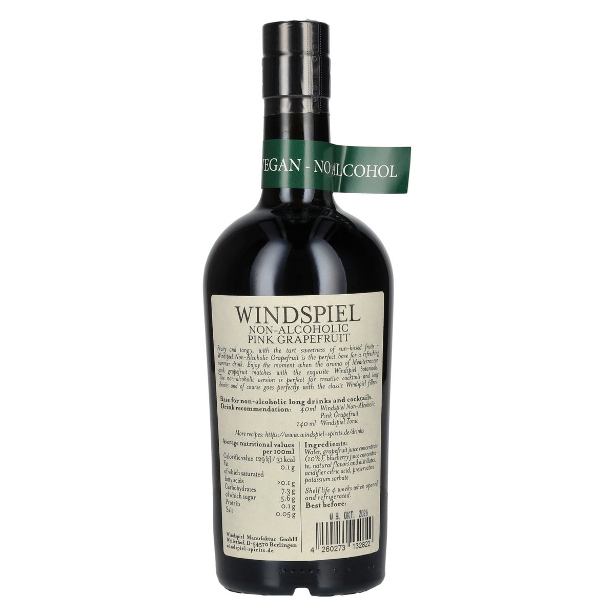 Windspiel Pink Grapefruit alcoholvrij 0,5 l