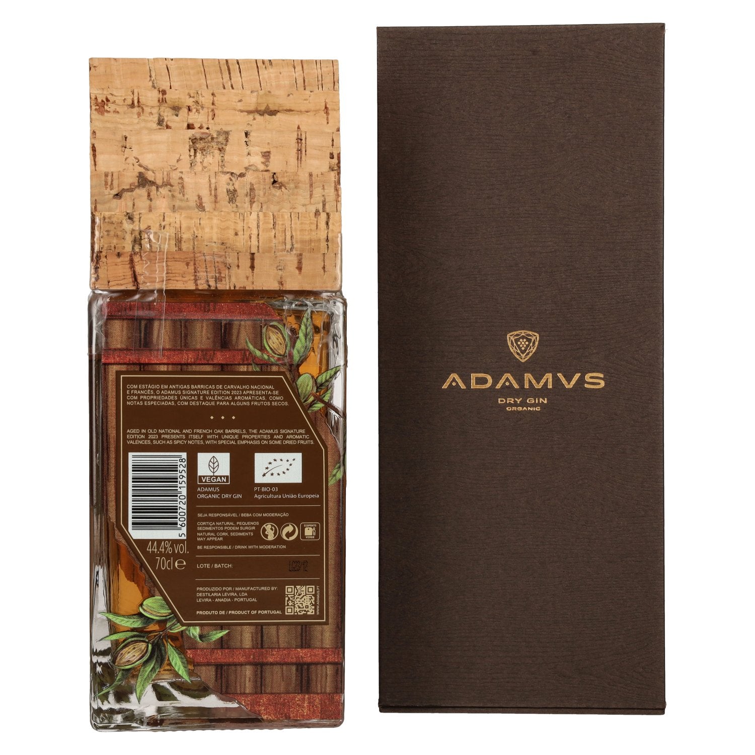 Adamus Dry Gin Organic Signature Edition 2023 44,4% Vol. 0,7l en boîte cadeau