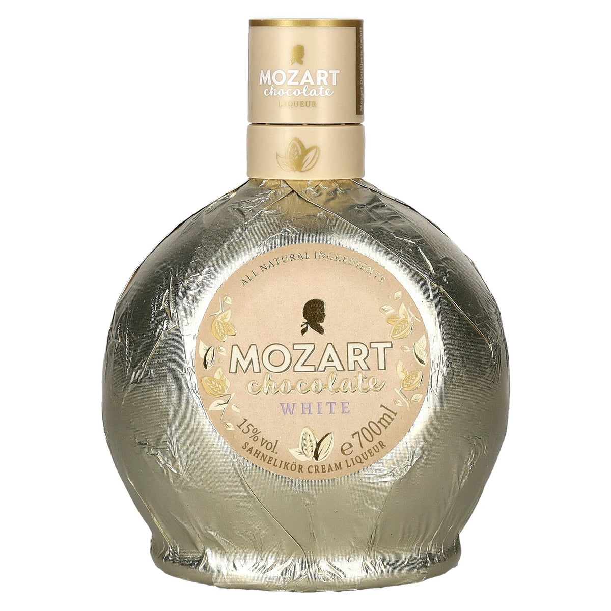 Liqueur de crème au chocolat blanc Mozart 15 % vol. 0,7 l