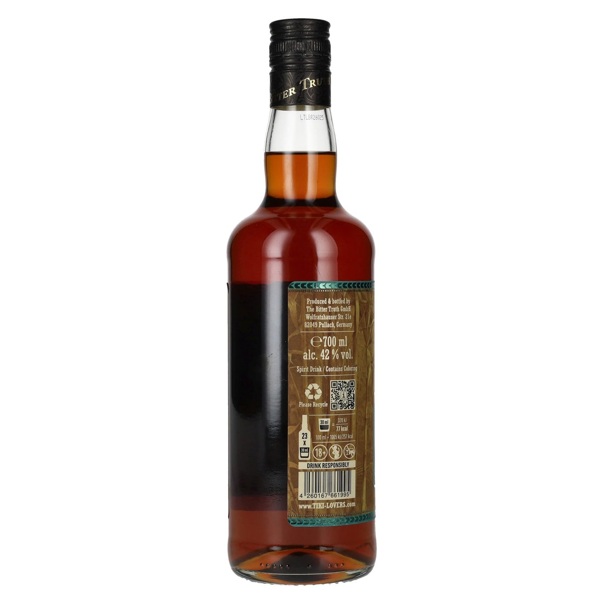 Tiki Lovers Banana Spirit Drink 42% Vol. 0,7l