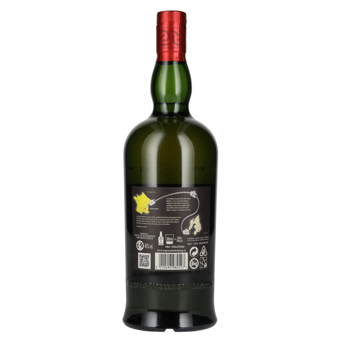 Ardbeg SMOKETRAILS De Côte Rôtie Editie Islay Single Malt 46% Vol. 1l