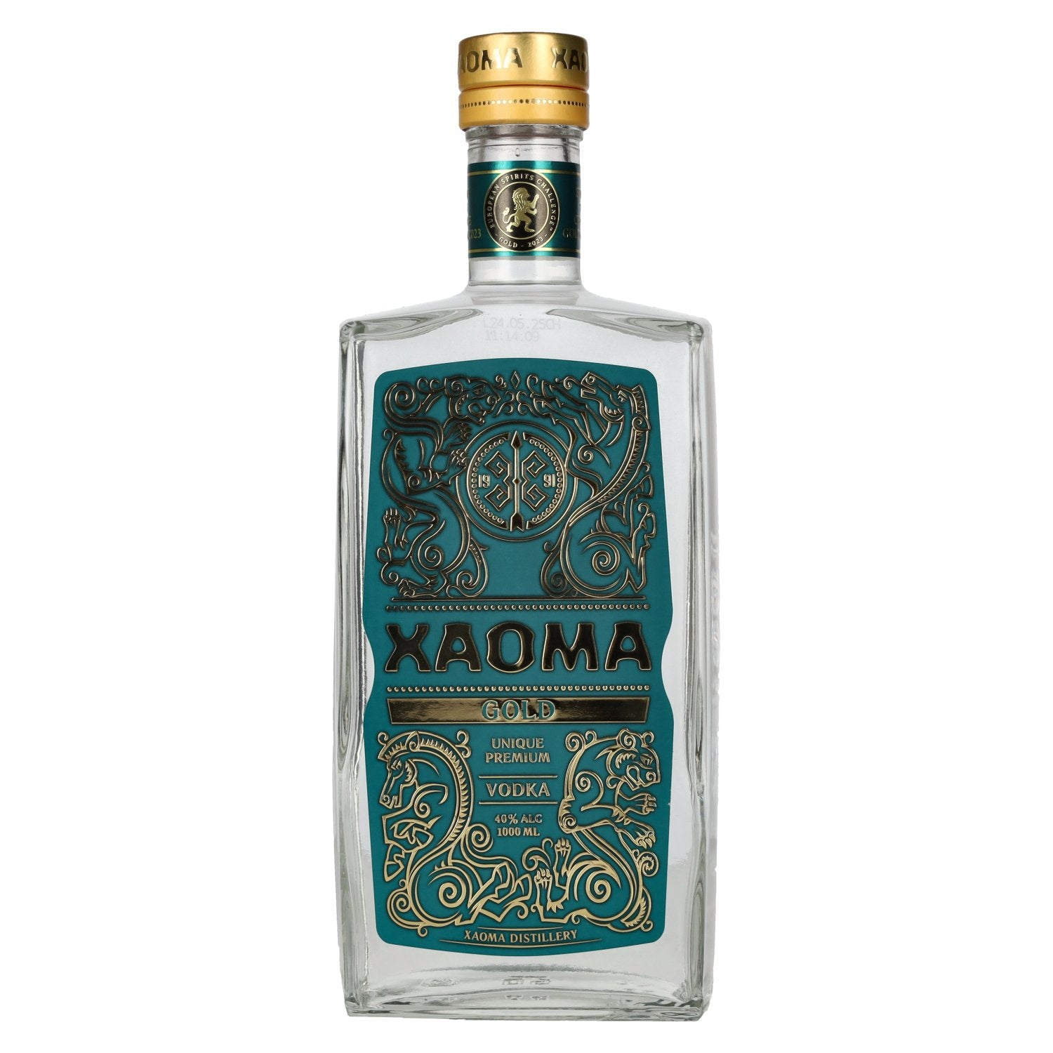 XAOMA Gold Unique Premium Vodka 40% Vol. 1l