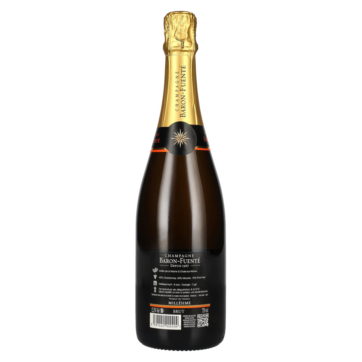 Baron-Fuenté MILLÉSIME Champagne Brut 2016 12,5% Vol. 0,75l