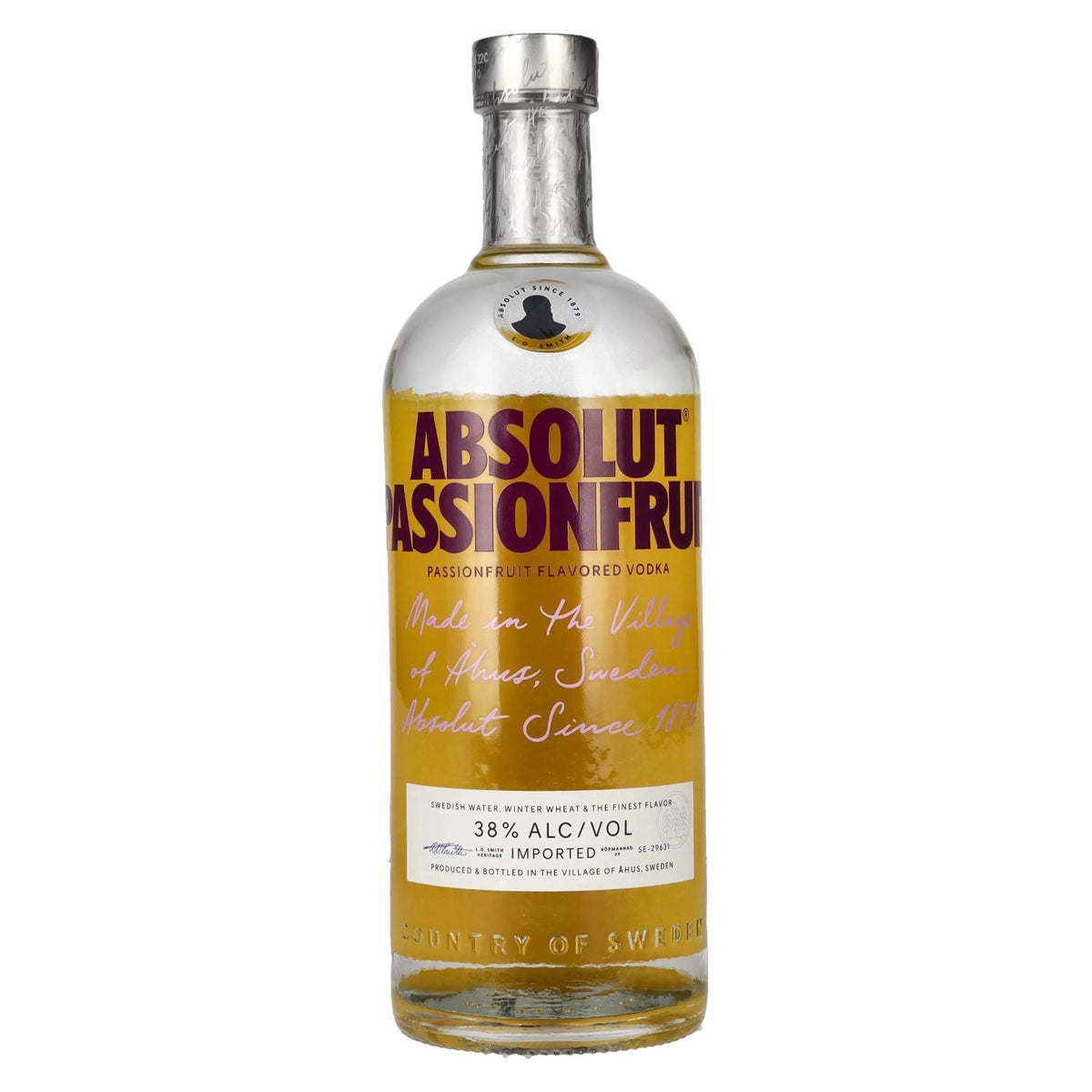 Absolut PASSIONFRUIT Flavoured Vodka 38% Vol. 1l