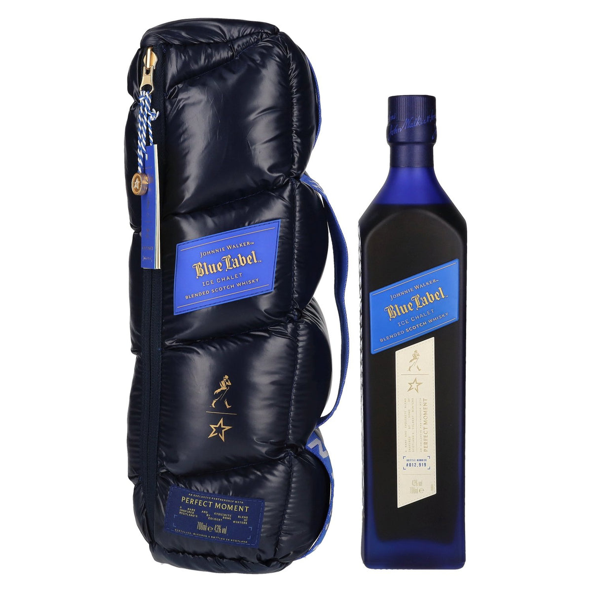 Johnnie Walker Blue Label ICE CHALET Blended Scotch Whisky 43% vol. 0,7 l