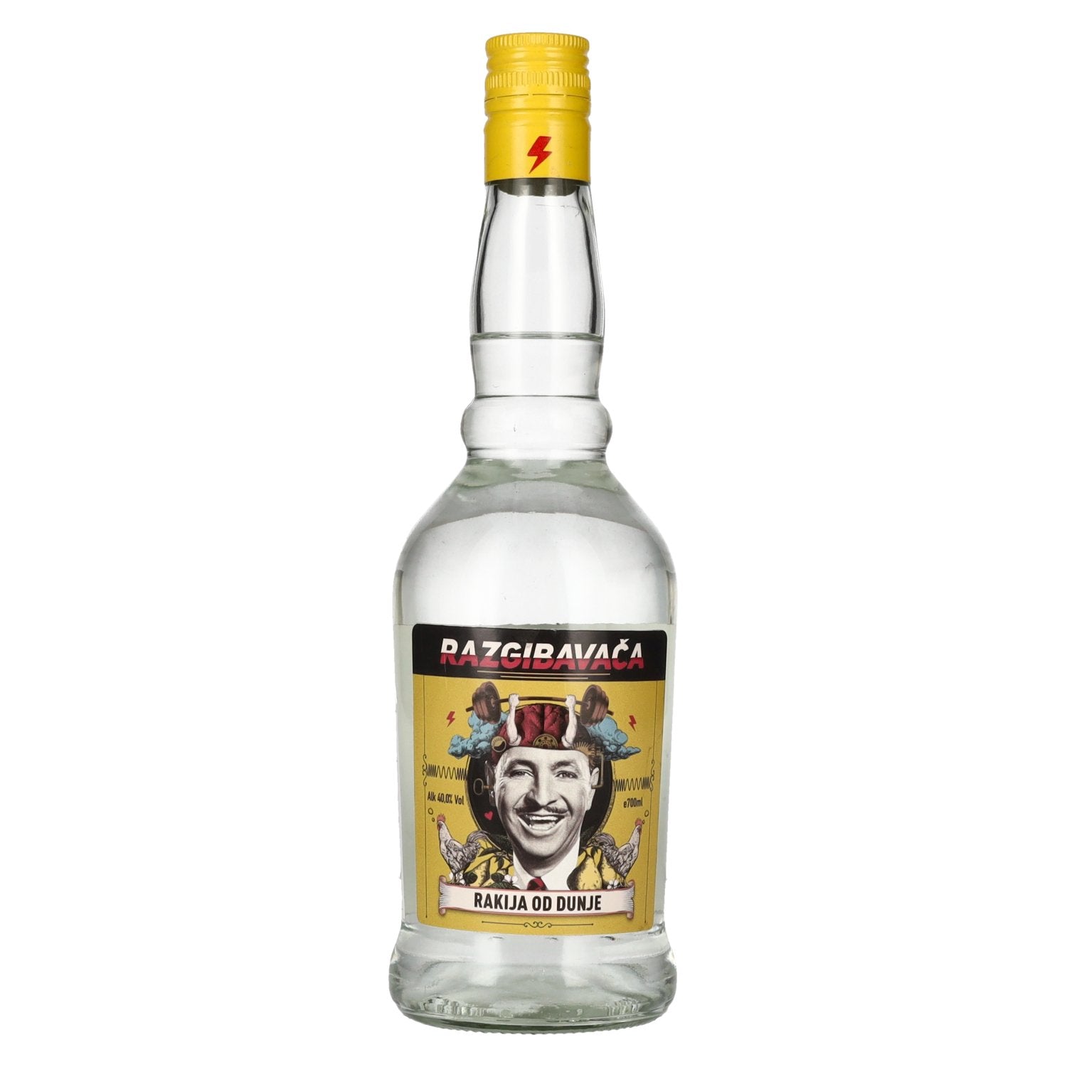Razgibavača Rakija Od Dunje Quince brandy 40% Vol. 0,7l