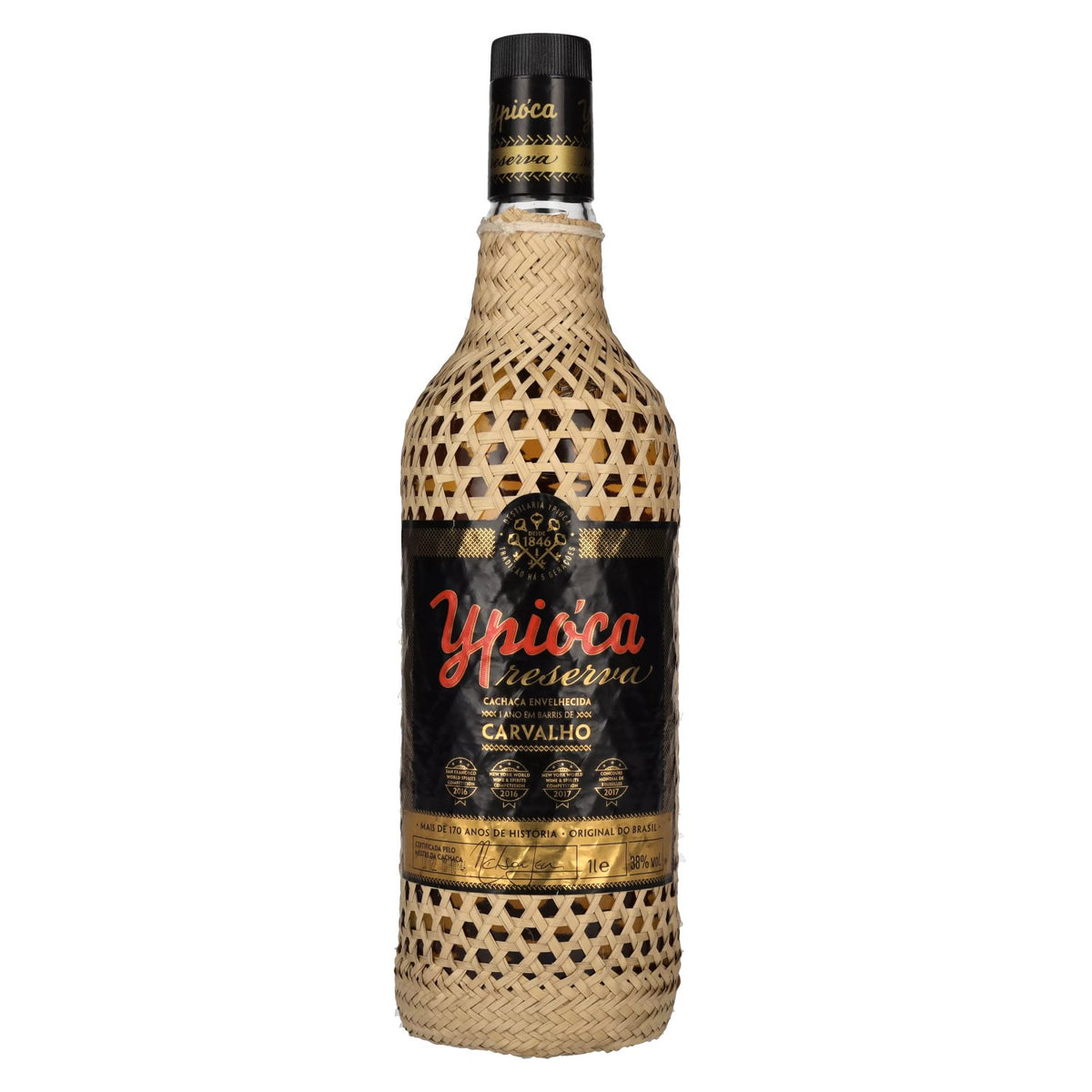 Ypióca Cachaça Envelhecida Reserva Especial OURO 38% vol. 1 litre
