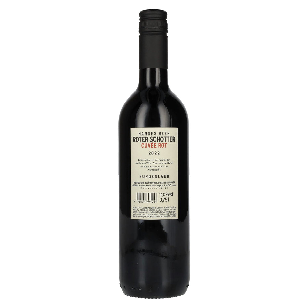 Hannes Reeh Roter Schotter Cuvée Rood 2022 14% vol. 0,75 l