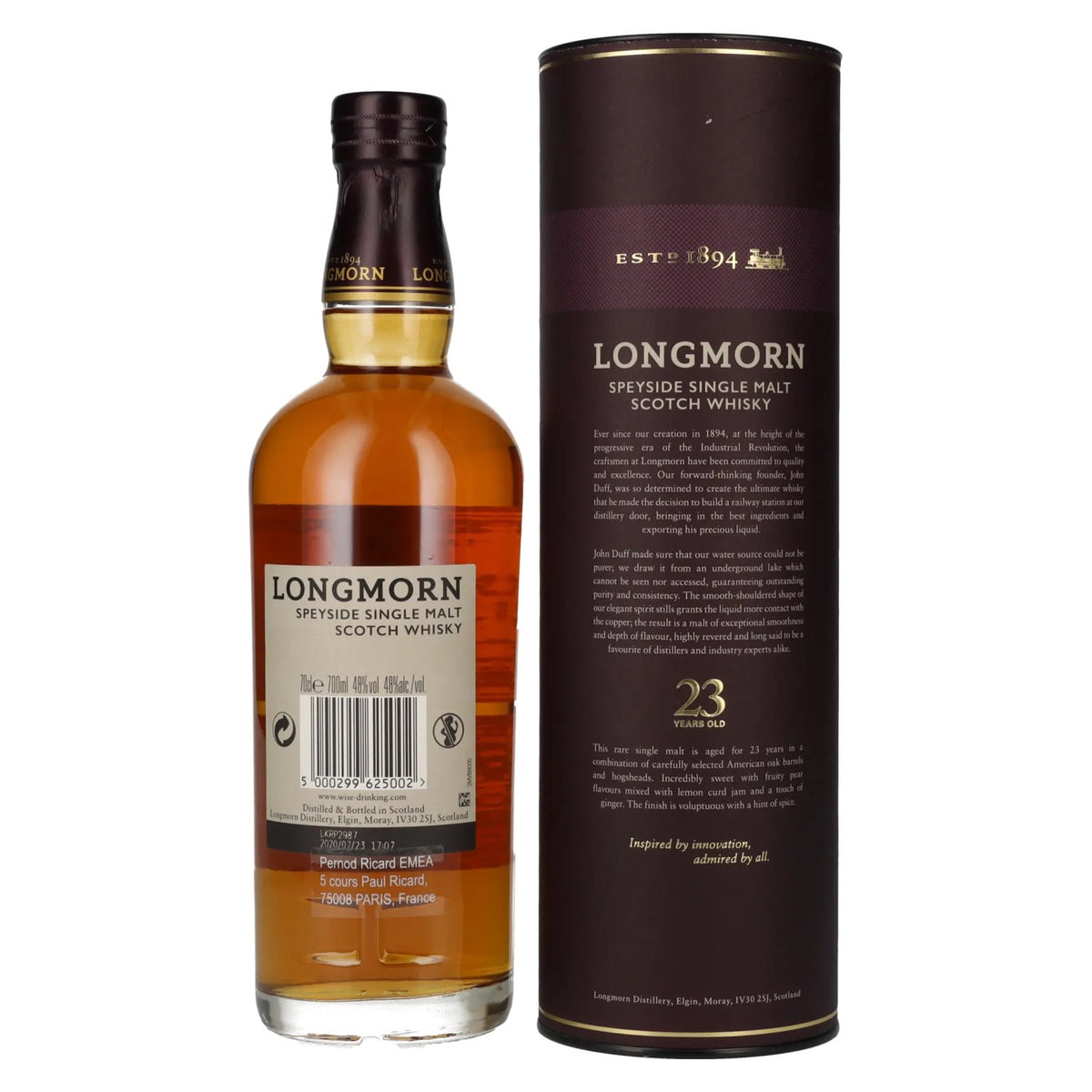 Longmorn 23 Years Old Double Cask Matured 48% vol. 0.7l in a gift box