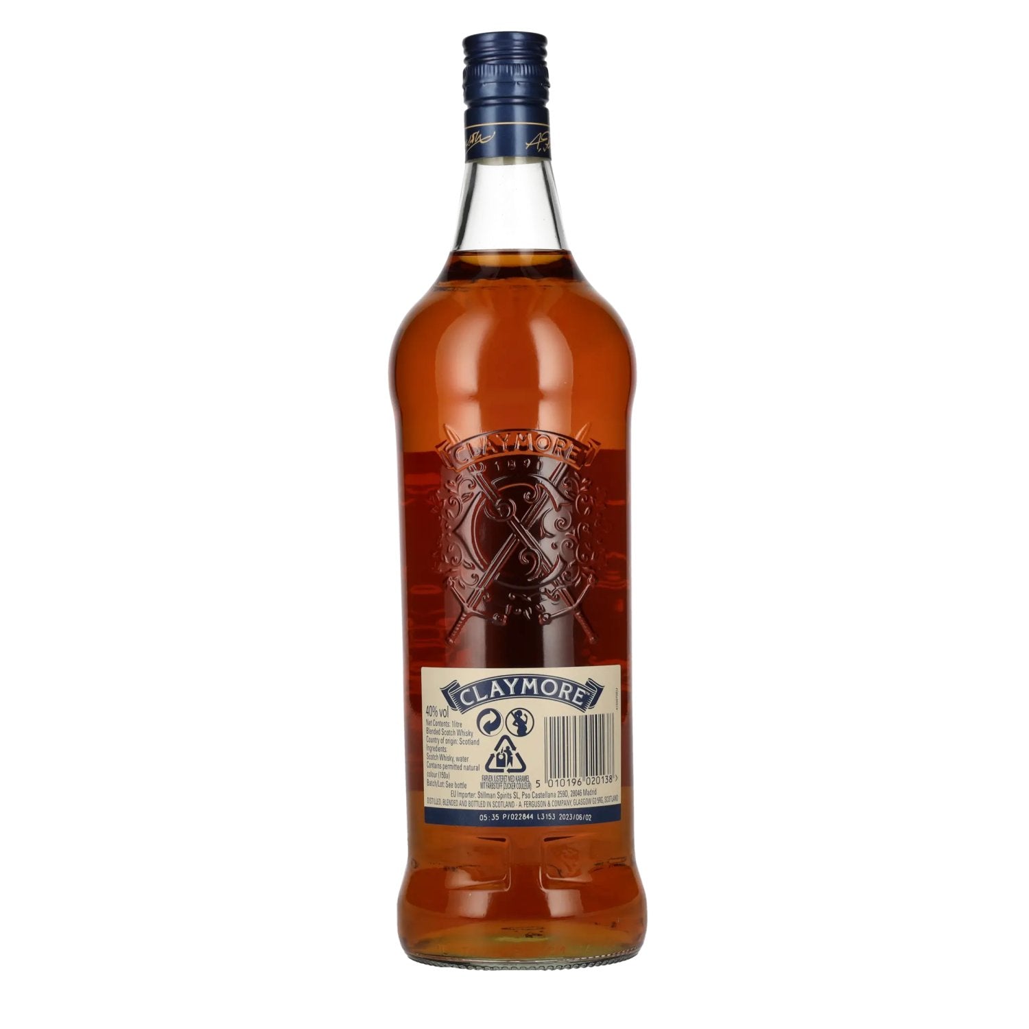 The Claymore Blended Scotch Whisky 40% Vol. 1l