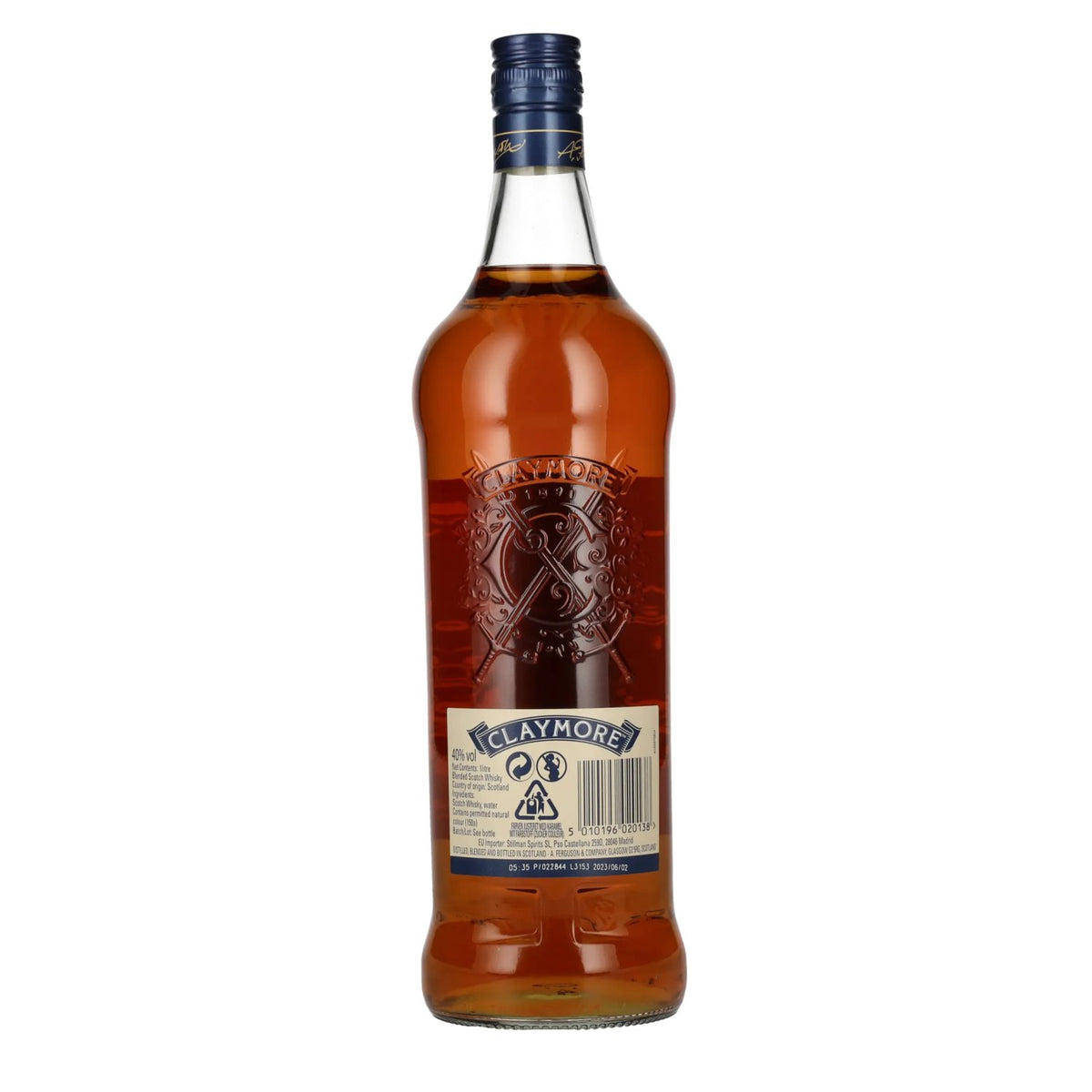The Claymore Blended Scotch Whisky 40% Vol. 1l