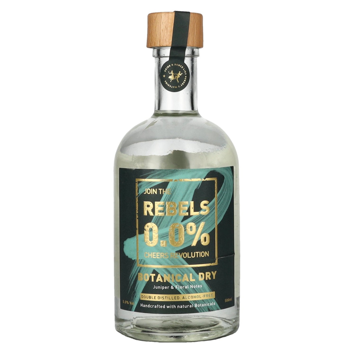 Rebels 0,0 % Cheers Revolution Botanical Dry sans alcool 0,5 l