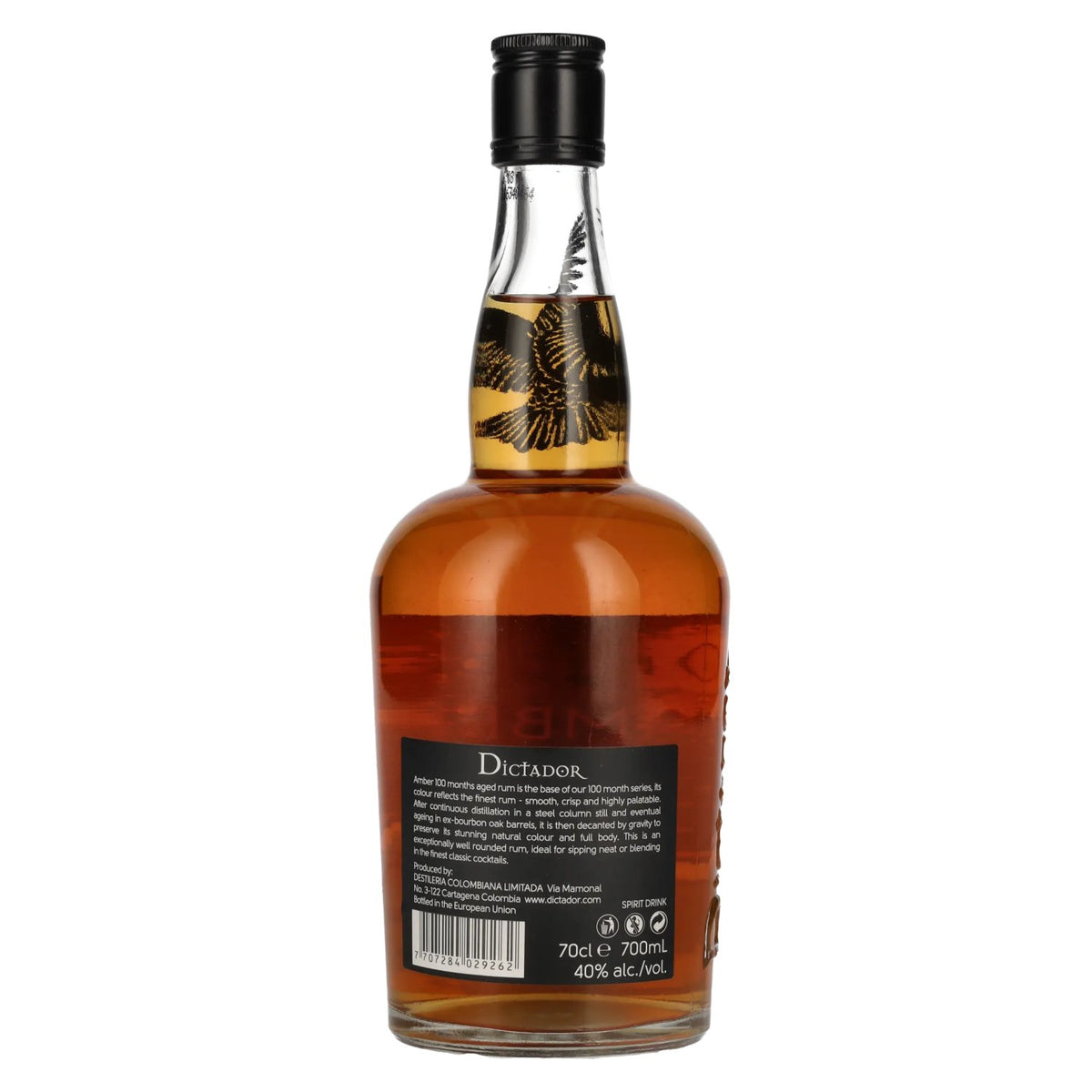 Dictador AMBER 100-Month-Aged Spirit Drink 40% vol. 0.7 l