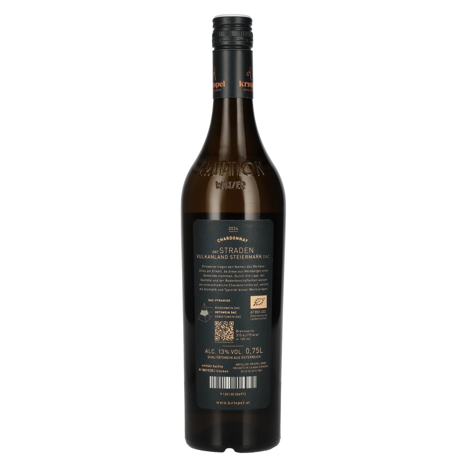 KRISPEL Chardonnay Straden Vulkanland Steiermark DAC 2024 13% Vol. 0,75l