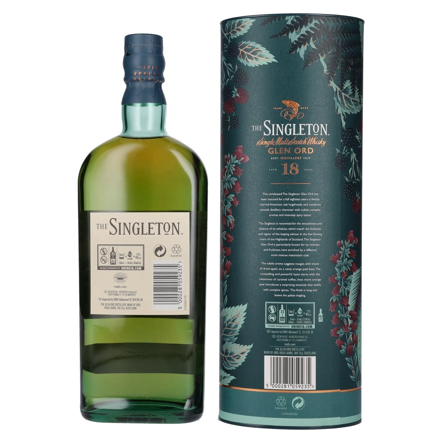 The Singleton Glen Ord 18 Years Old Special Release 2019 55% vol. 0,7 l in geschenkverpakking