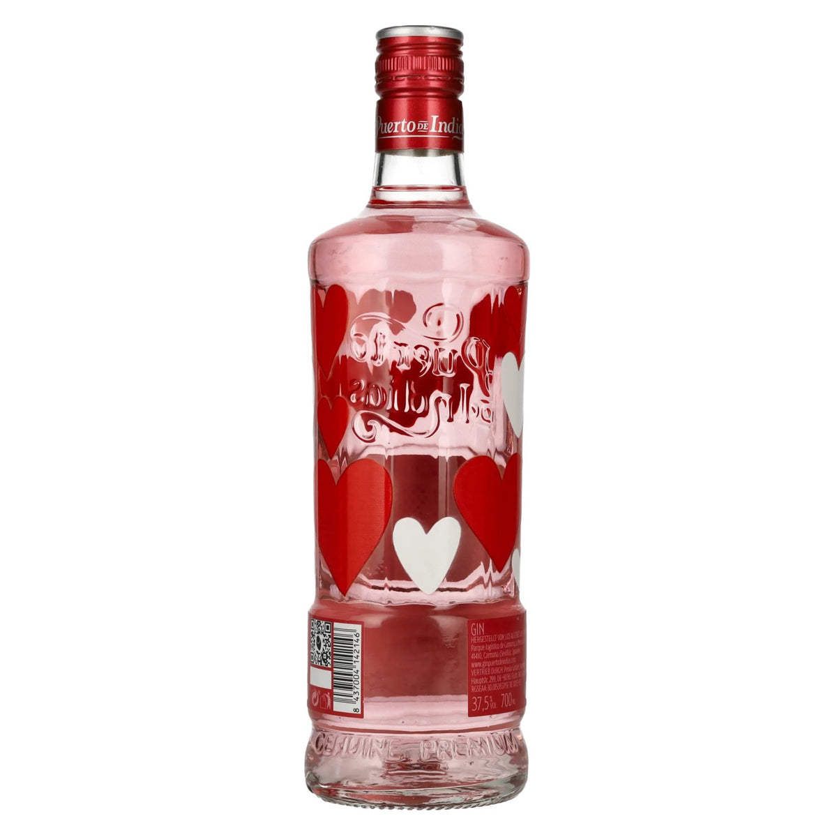 Puerto de Indias STRAWBERRY & LOVE Valentines Edition Gin 37,5% Vol. 0,7l