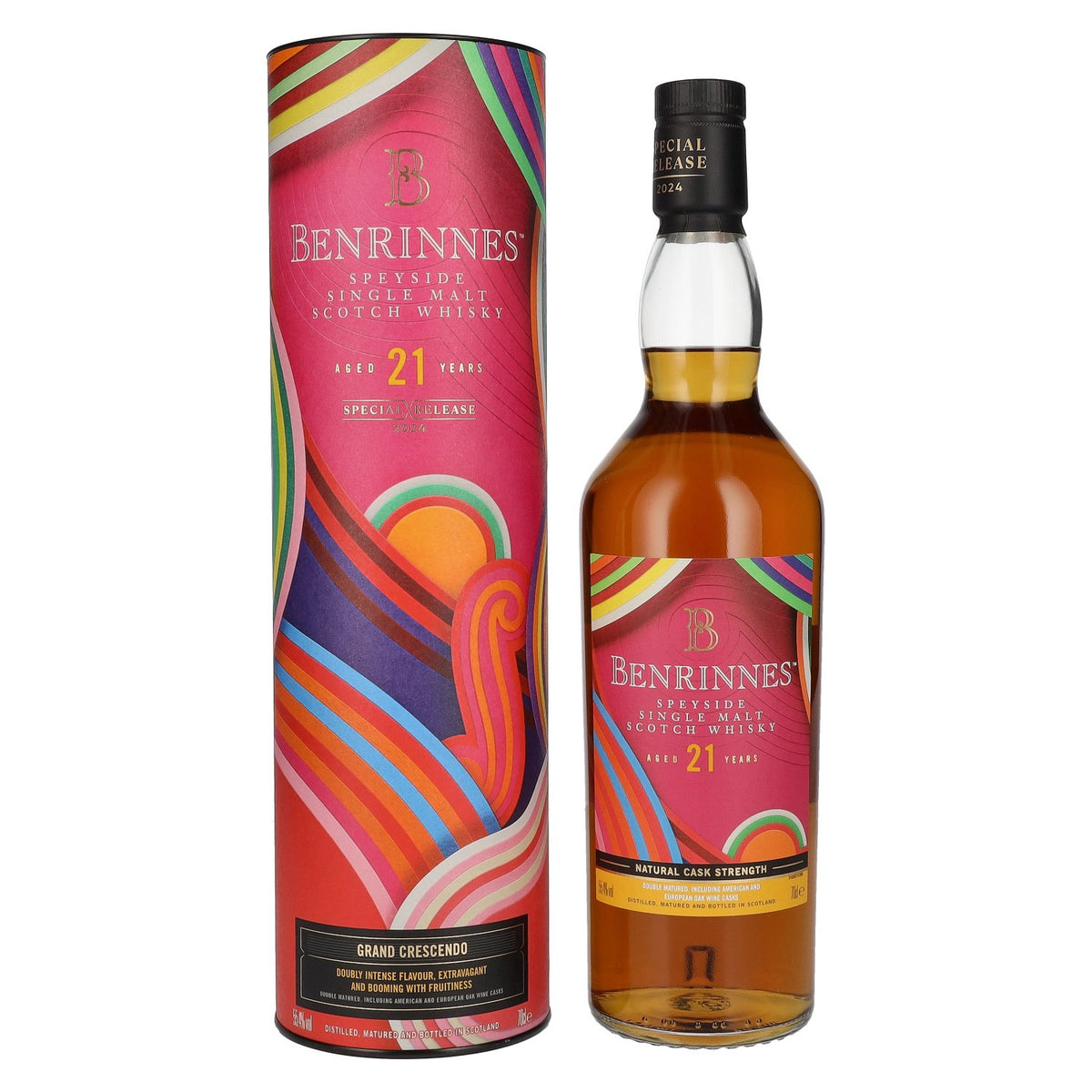 Benrinnes 21 Years Old Grand Crescendo Single Malt Special Release 2024 55,4% Vol. 0,7l in Geschenkbox