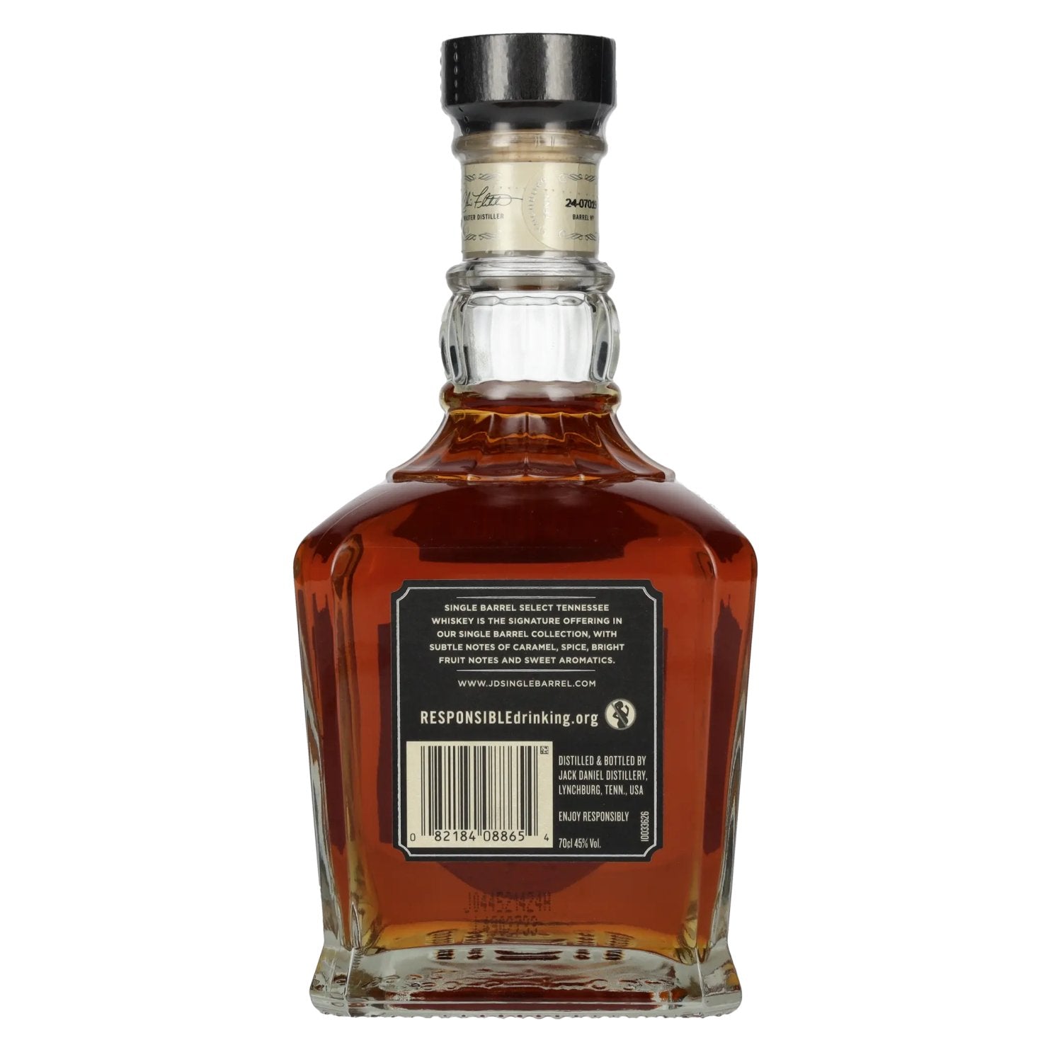 Jack Daniel's Select Single Barrel Tennessee Whiskey 45% Vol. 0,7l