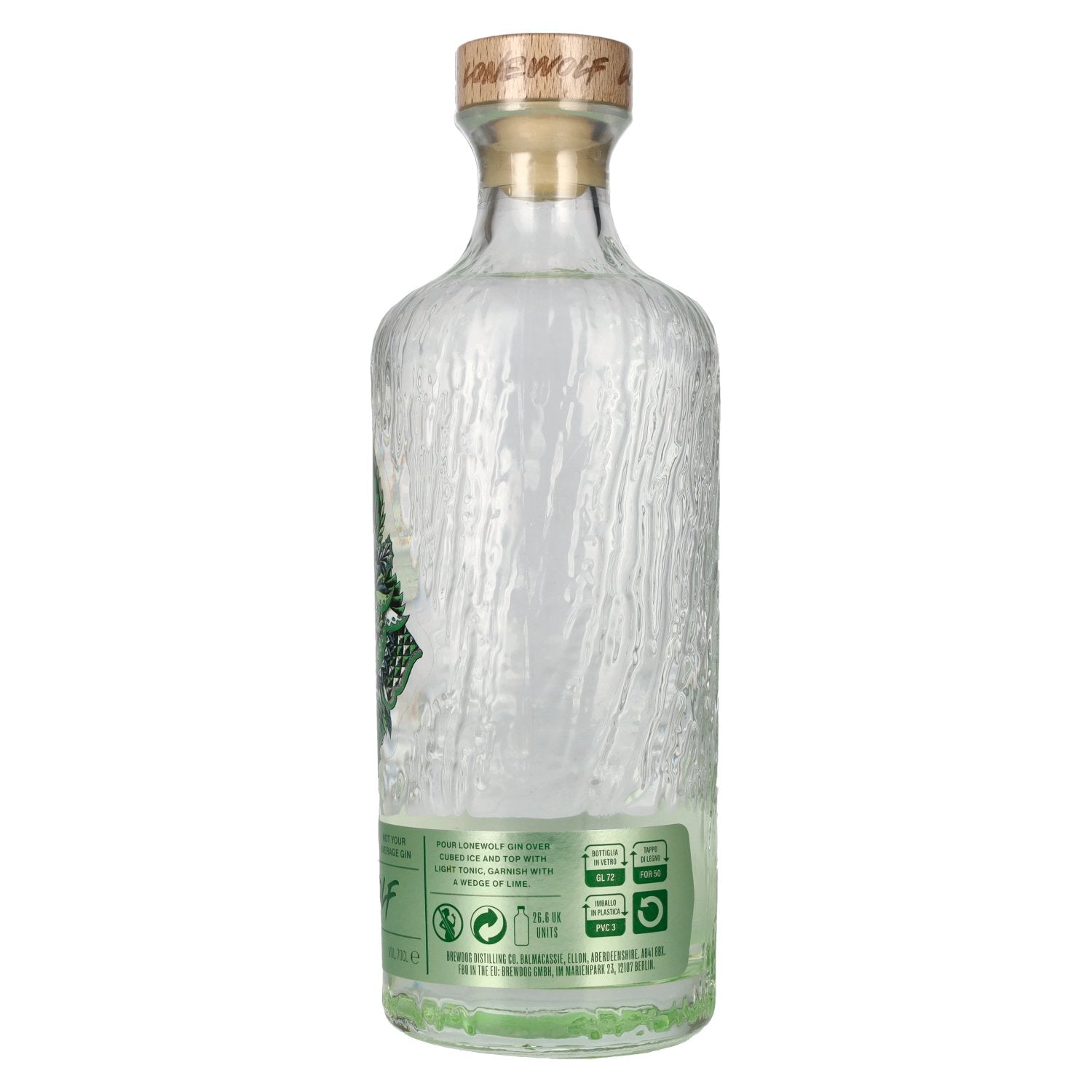 BrewDog LoneWolf MEXICAN LIME Gin 38% vol. 0,7l
