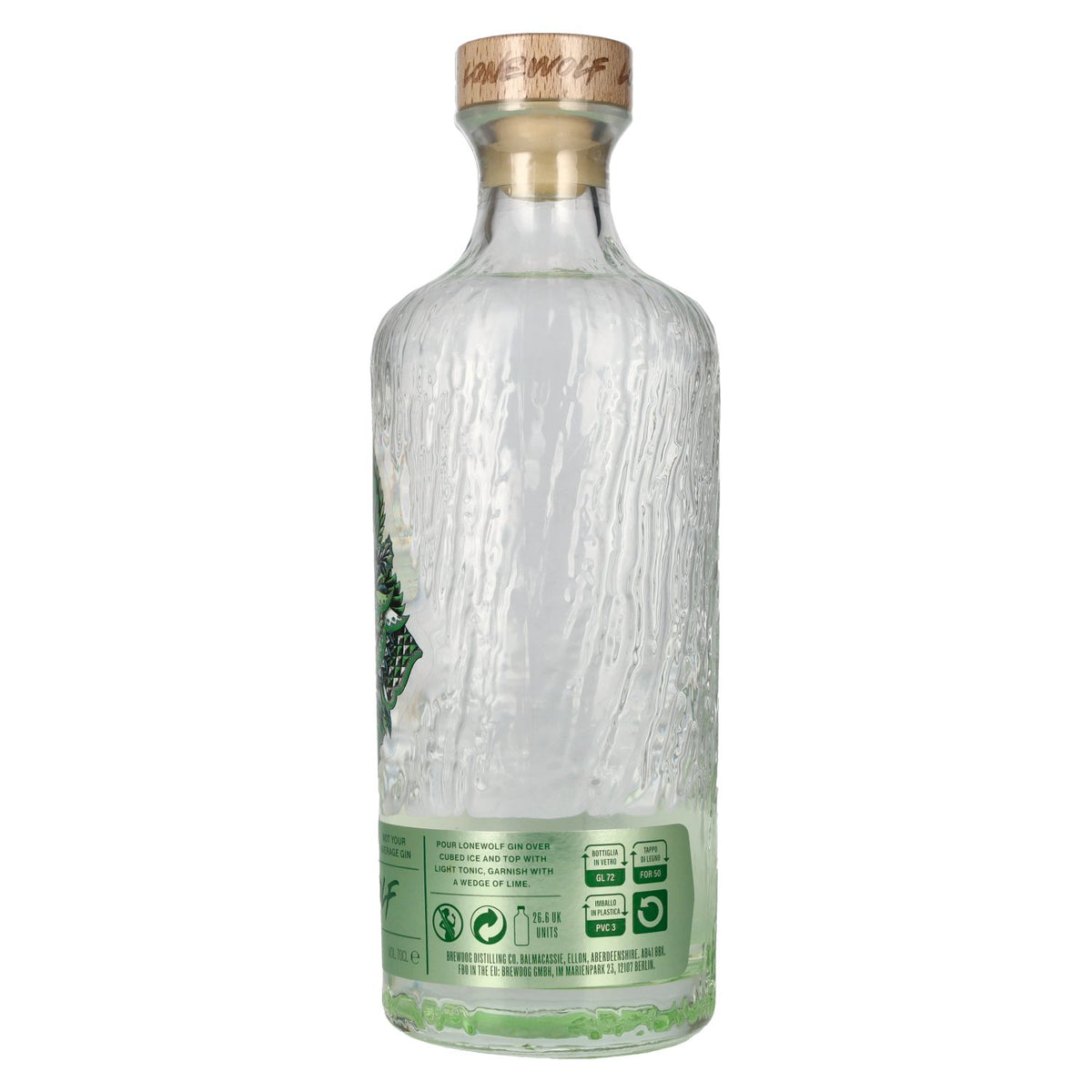 BrewDog LoneWolf MEXICAN LIME Gin 38% Vol. 0,7l