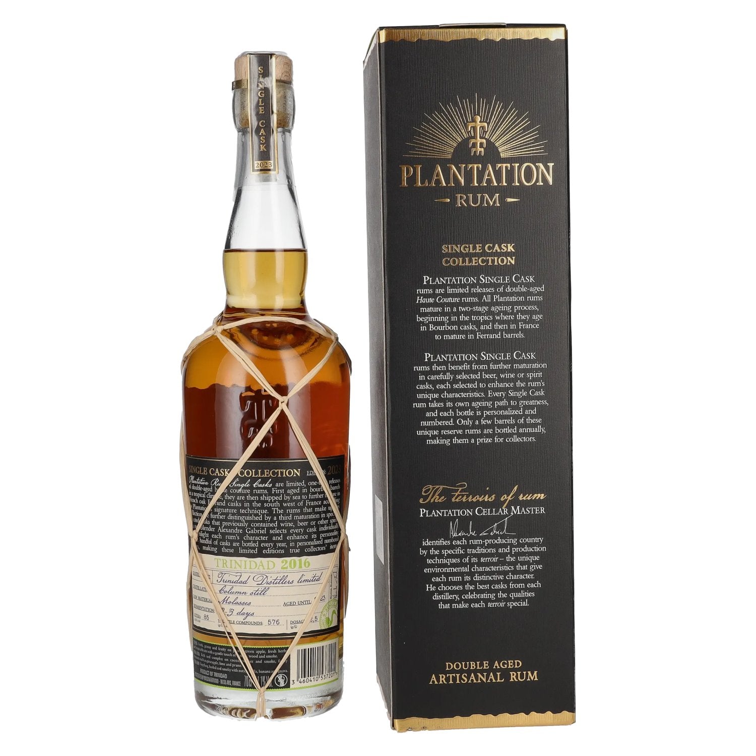 Plantation Rum TRINIDAD 2016 Single Cask Mezcal Finish by delicando 2023 51,1% Vol. 0,7l in gift box