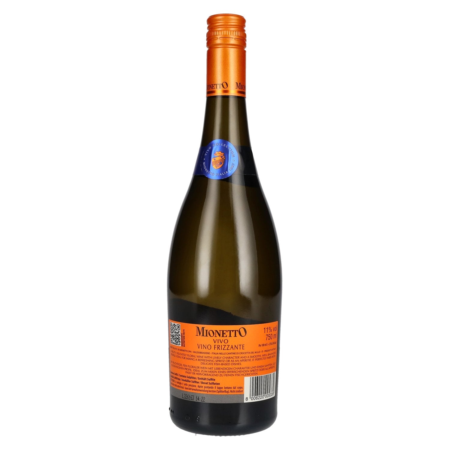 Mionetto VIVO Vino Frizzante 11% Vol. 0,75l