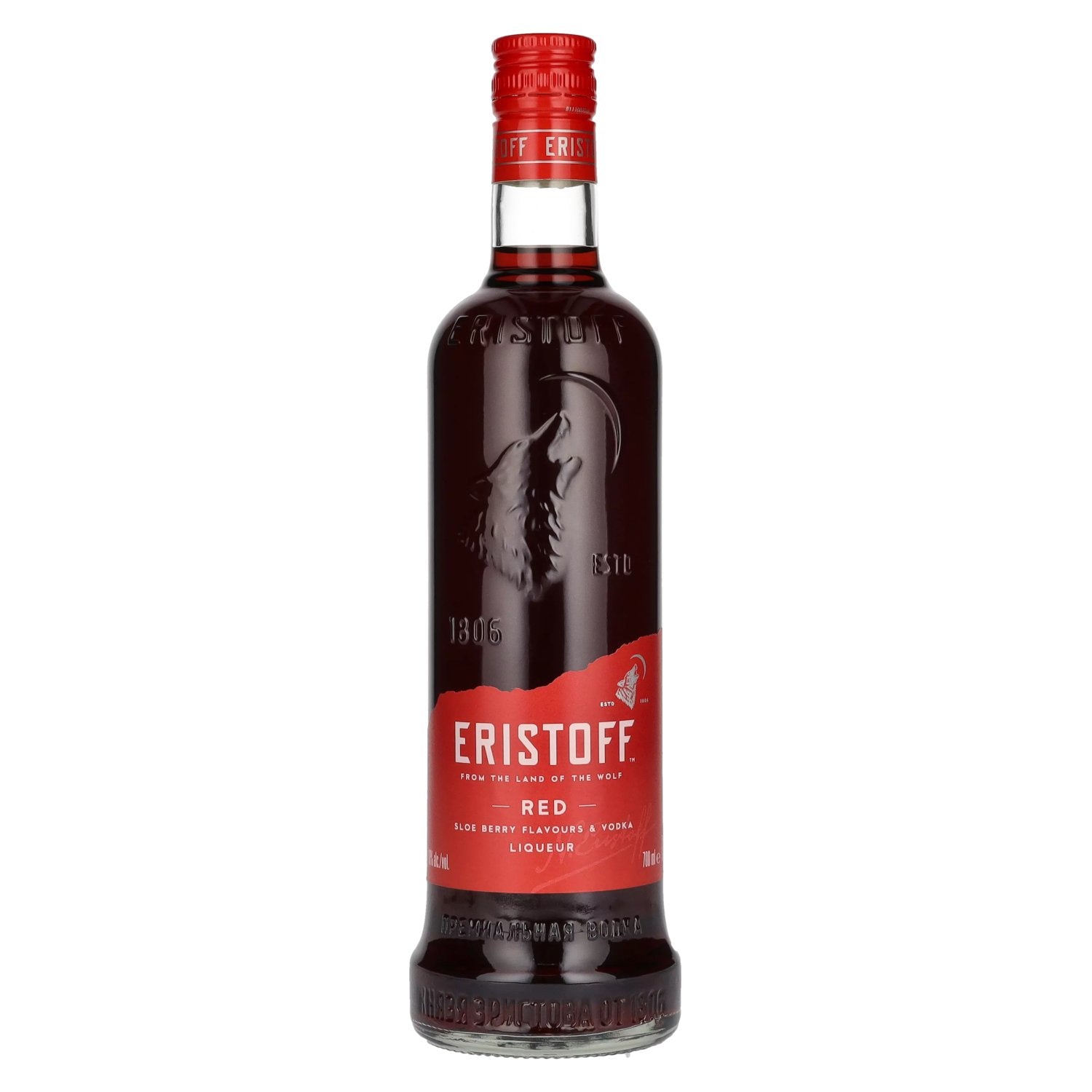 Eristoff Rode Sloebes 18% Vol. 0,7l