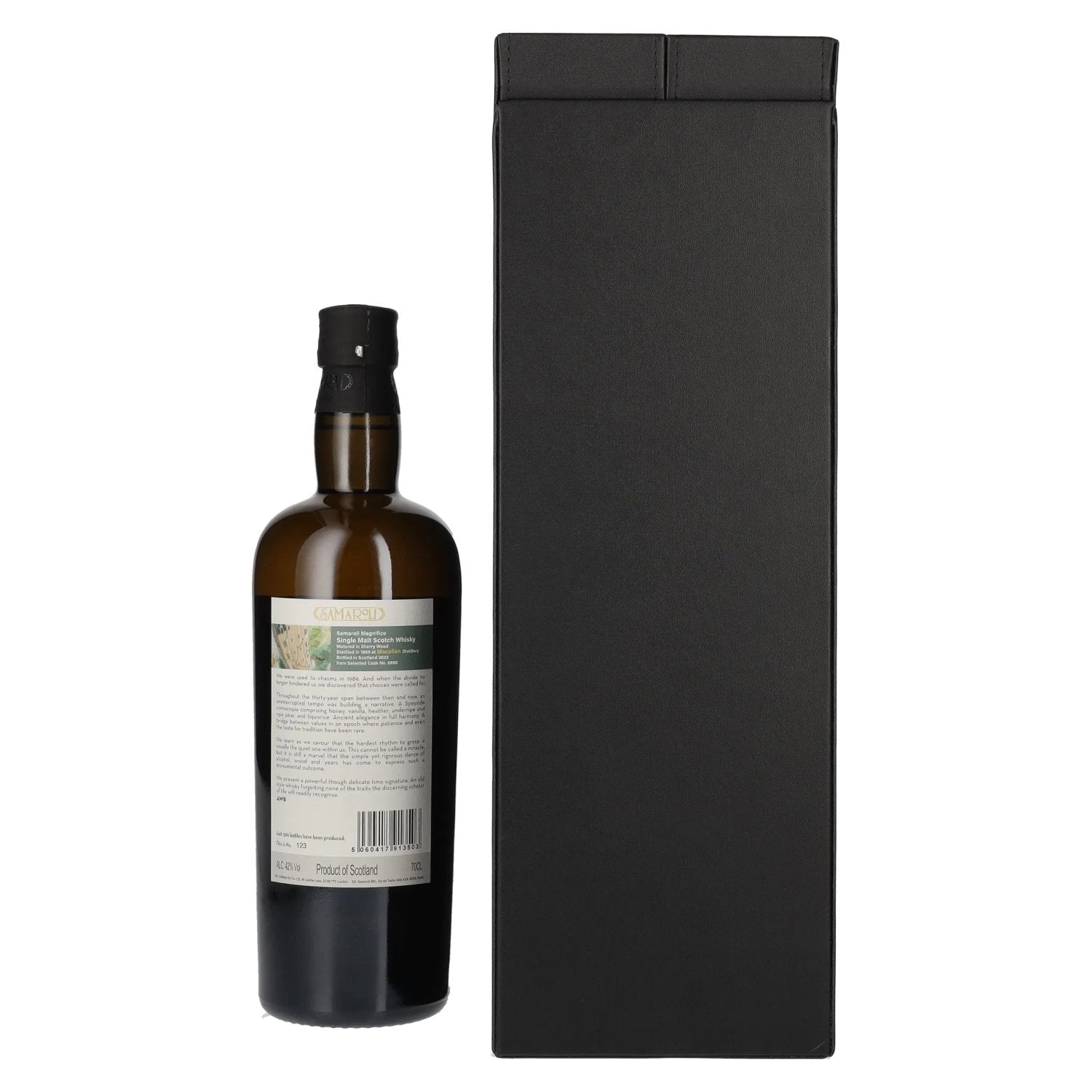 Samaroli Magnifico MACALLAN Single Malt Sherry Wood 1989 42% Vol. 0,7l in gift box