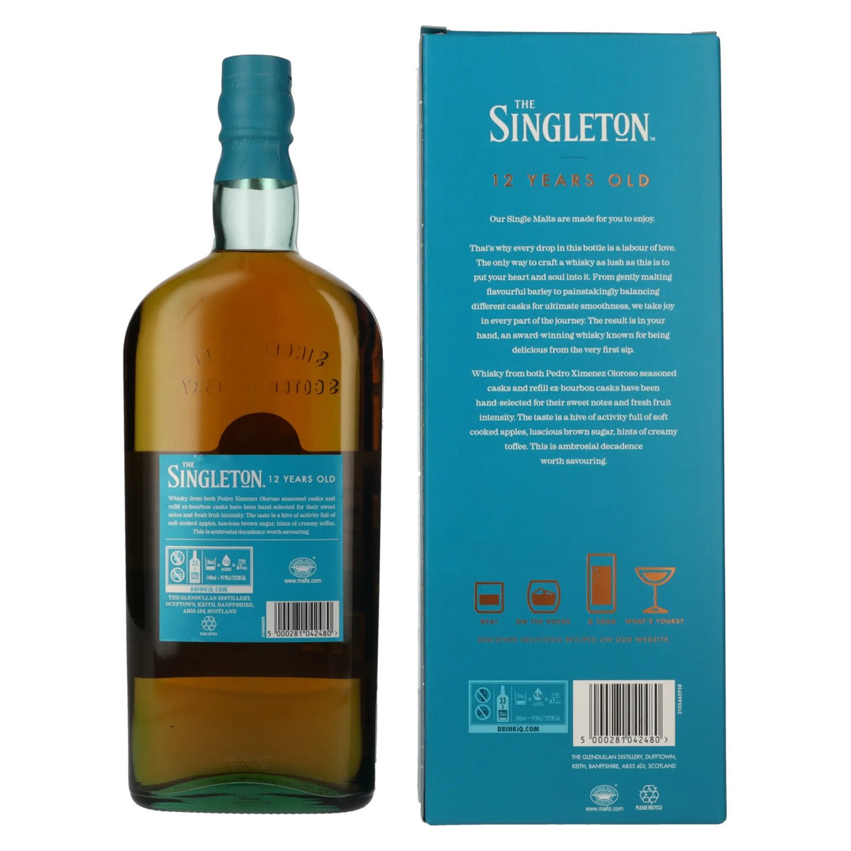 The Singleton GLENDULLAN 12 Years Old 40% Vol. 1l in Geschenkbox